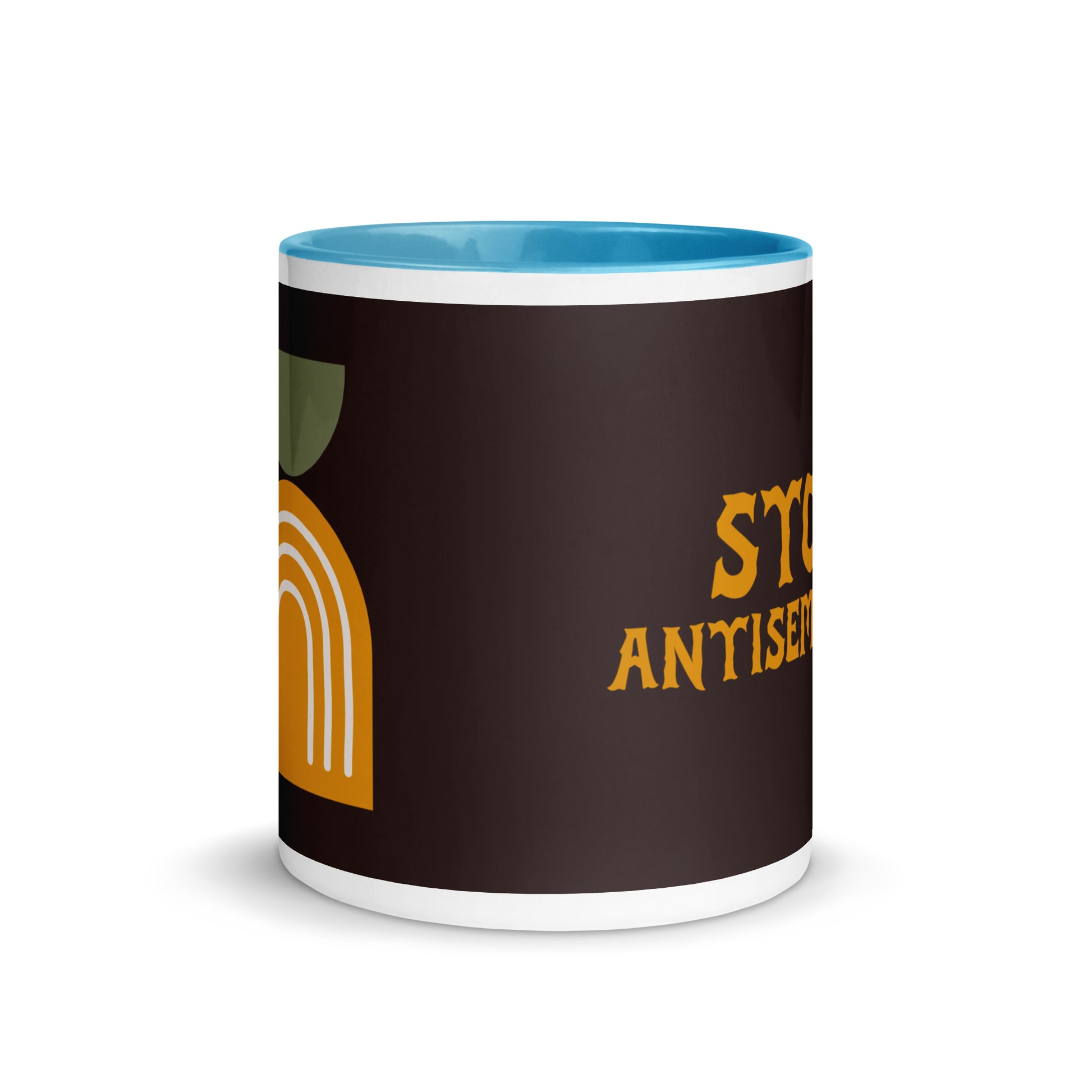 Minimal Shine | Antisemitism | White Mug With Color Inside
