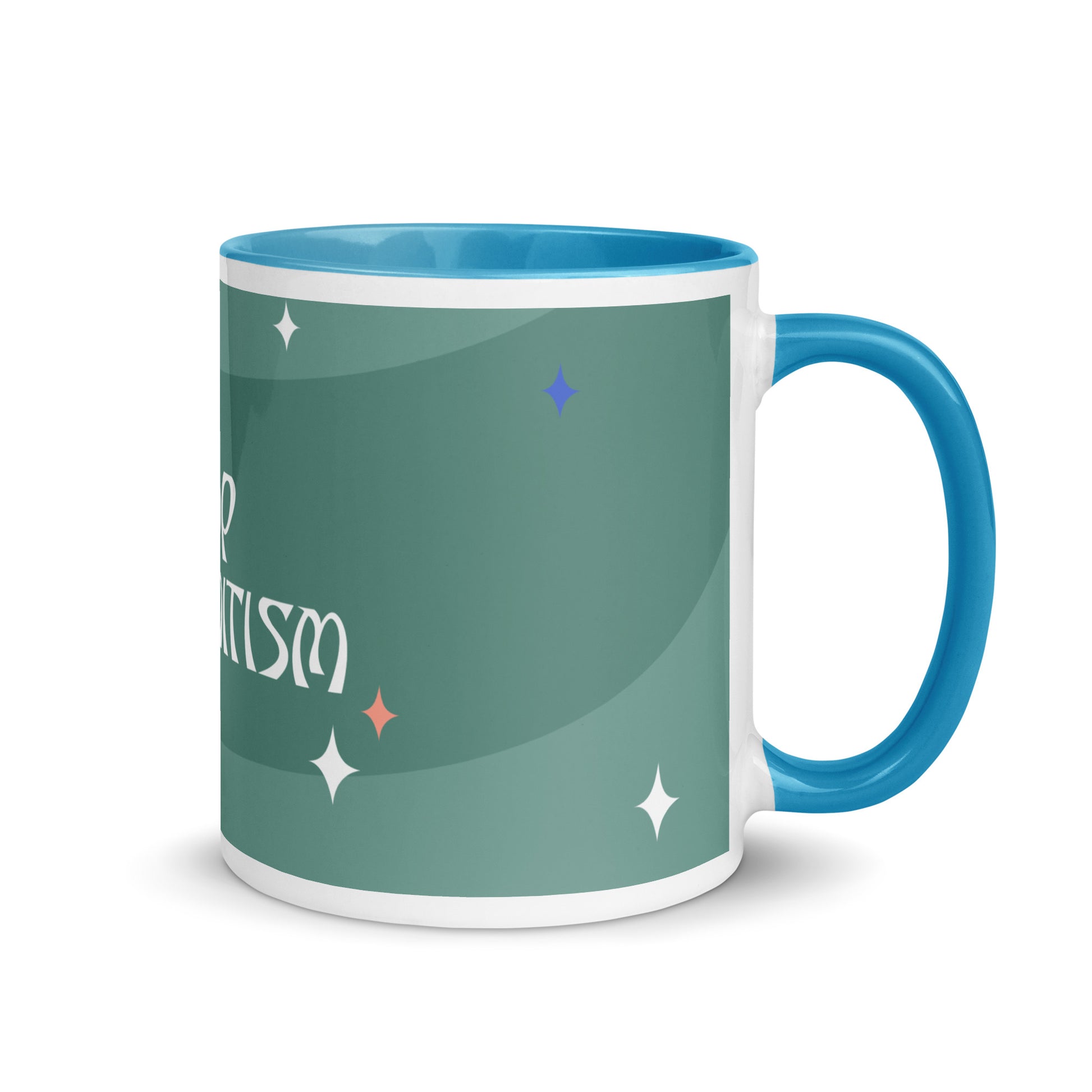 Minimal Shine | Antisemitism | White Mug With Color Inside