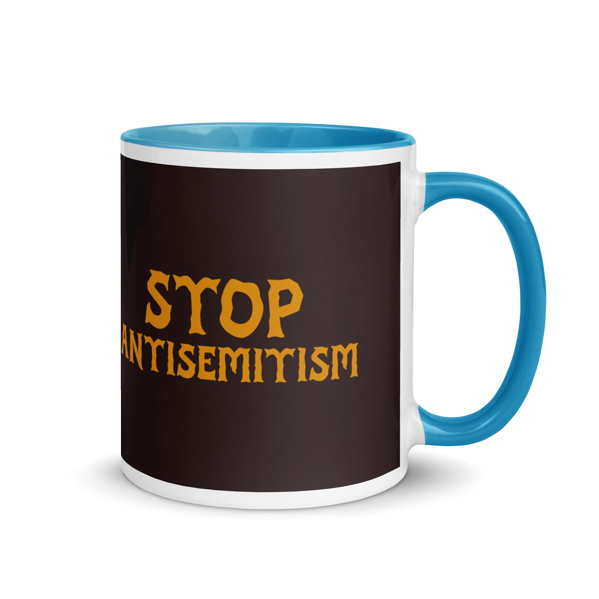 Minimal Shine | Antisemitism | White Mug With Color Inside
