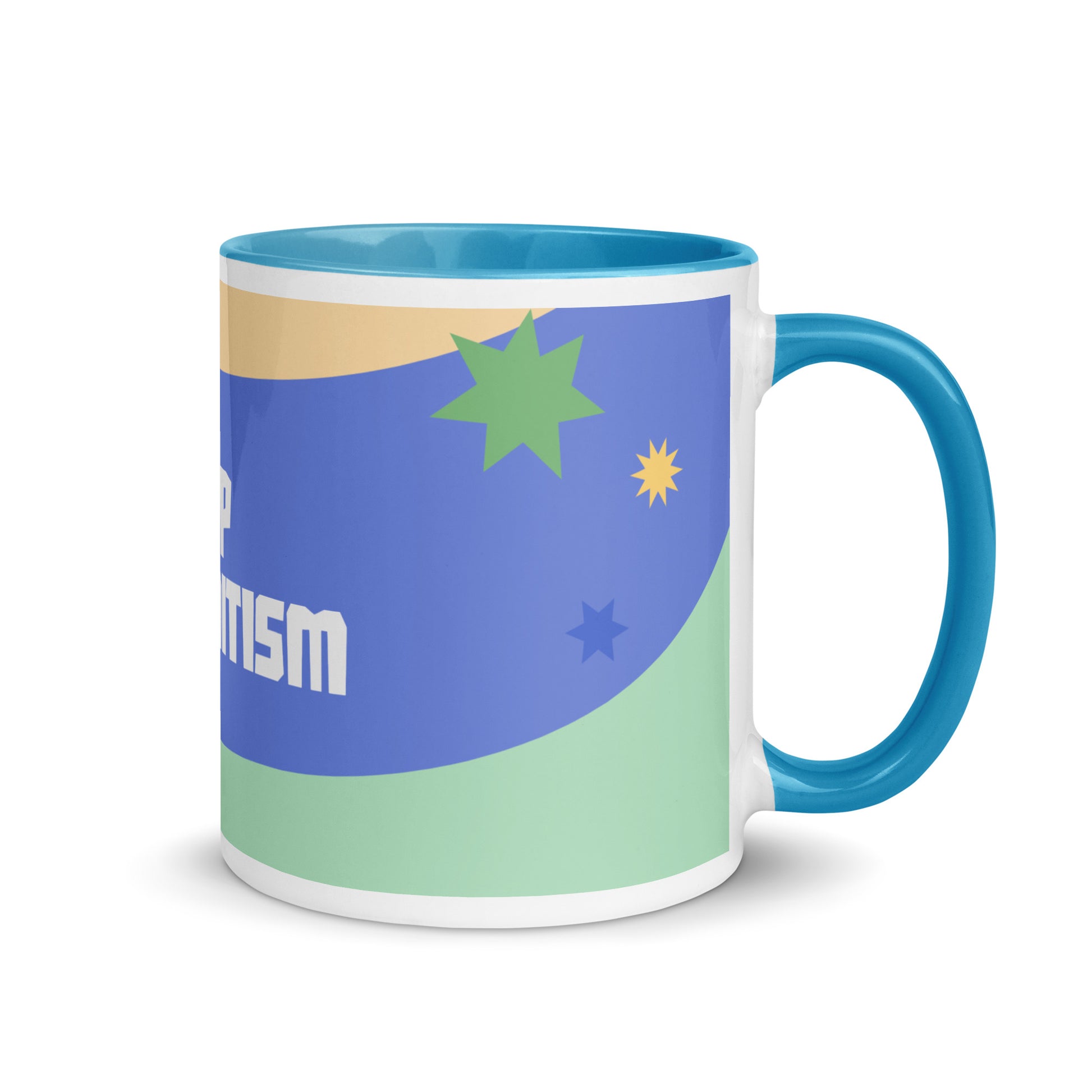 Minimal Shine | Antisemitism | White Mug With Color Inside
