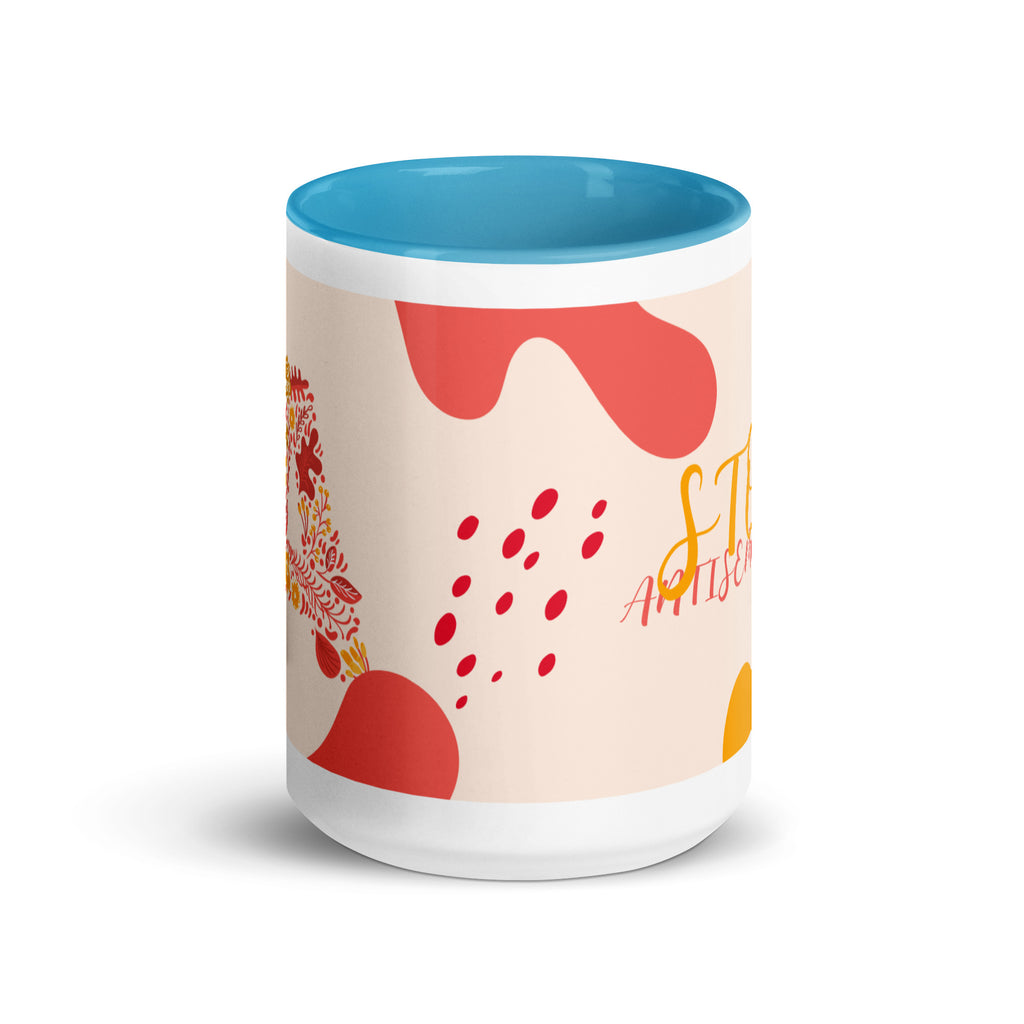Minimal Shine | Antisemitism | White Mug With Color Inside