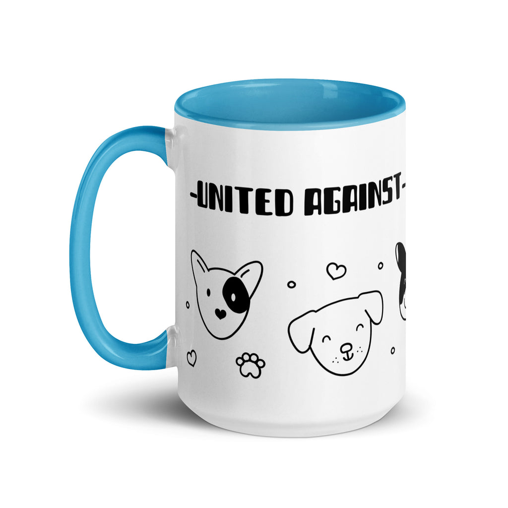 Cute Doodle Pet | White Mug With Color Inside