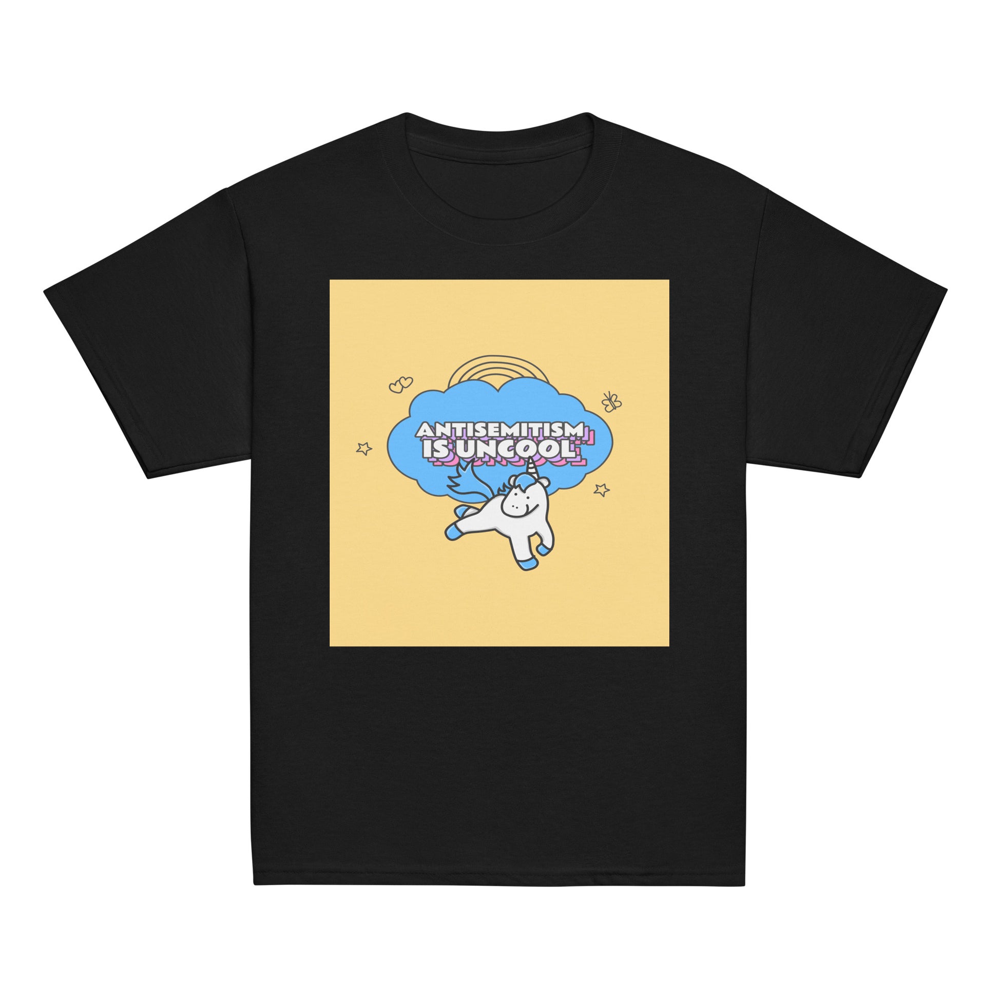 Unicorn Antisemitism Is Uncool | Youth Unisex T-Shirt Jouparty