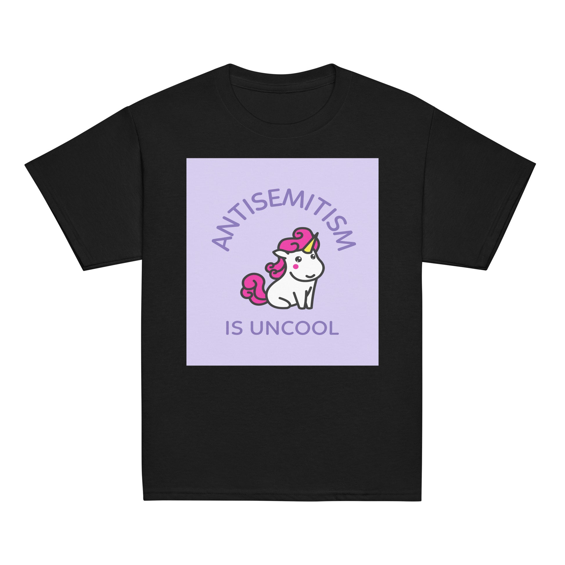 Unicorn Antisemitism Is Uncool | Youth Unisex T-Shirt Jouparty