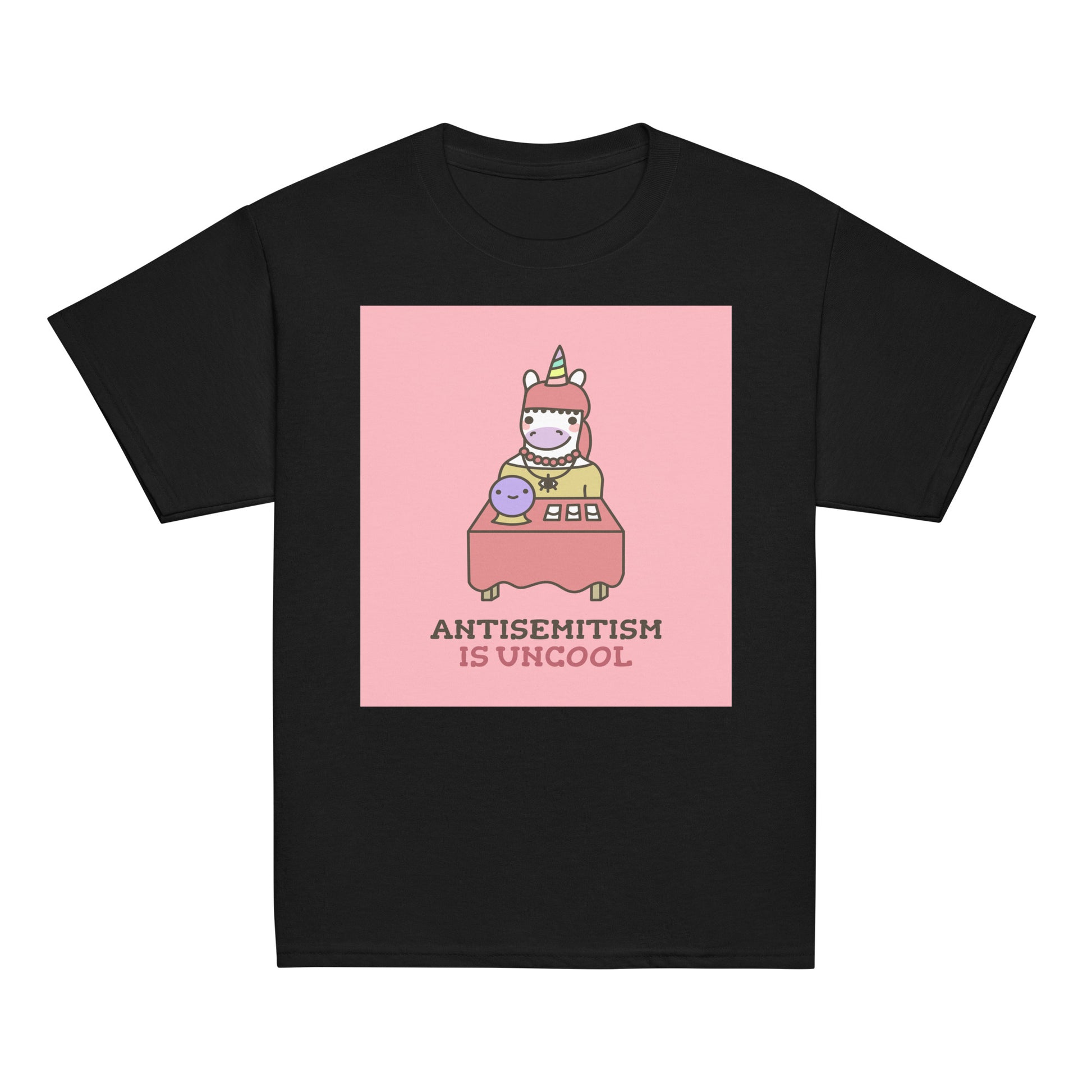Unicorn Antisemitism Is Uncool | Youth Unisex T-Shirt Jouparty