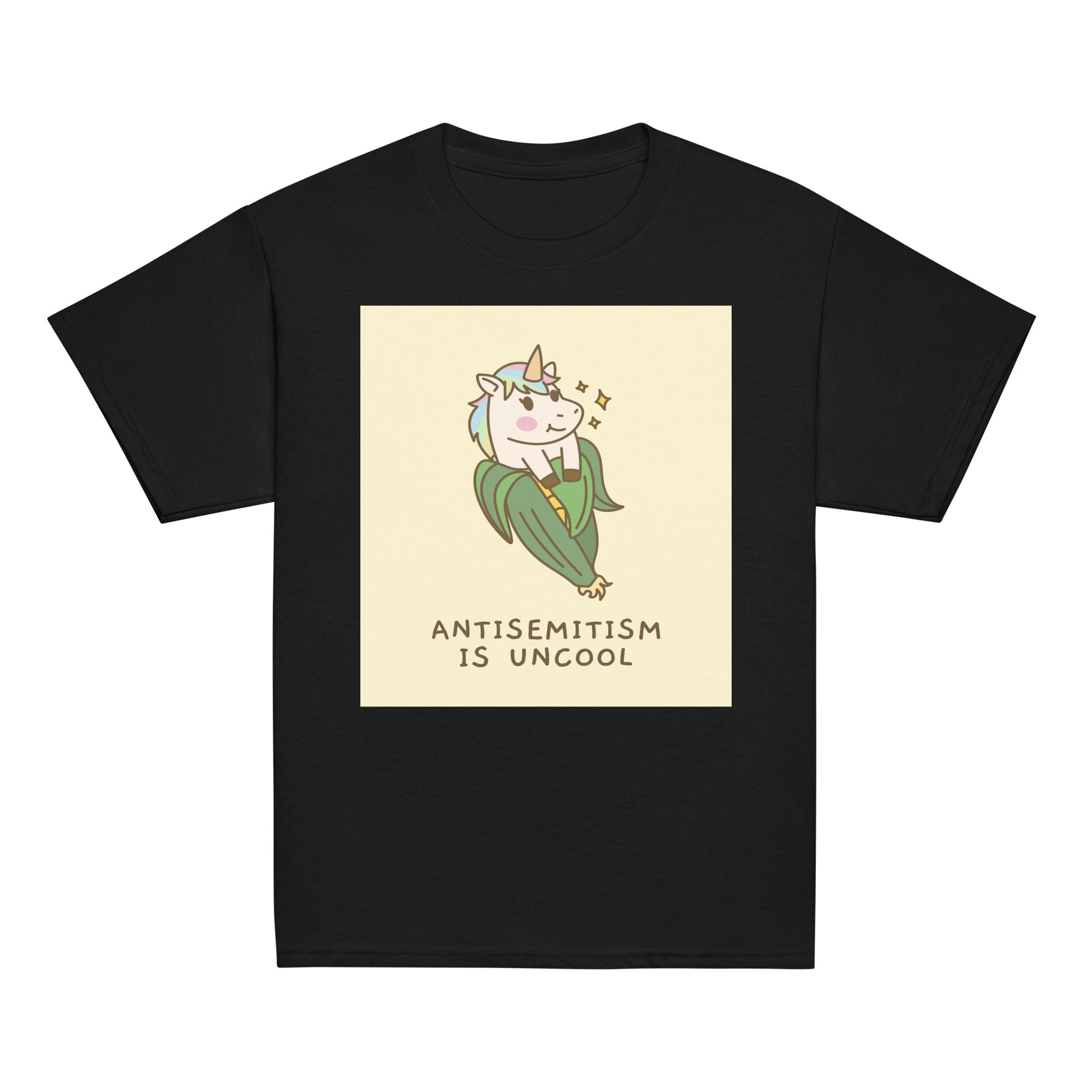 Unicorn Antisemitism Is Uncool | Youth Unisex T-Shirt Jouparty