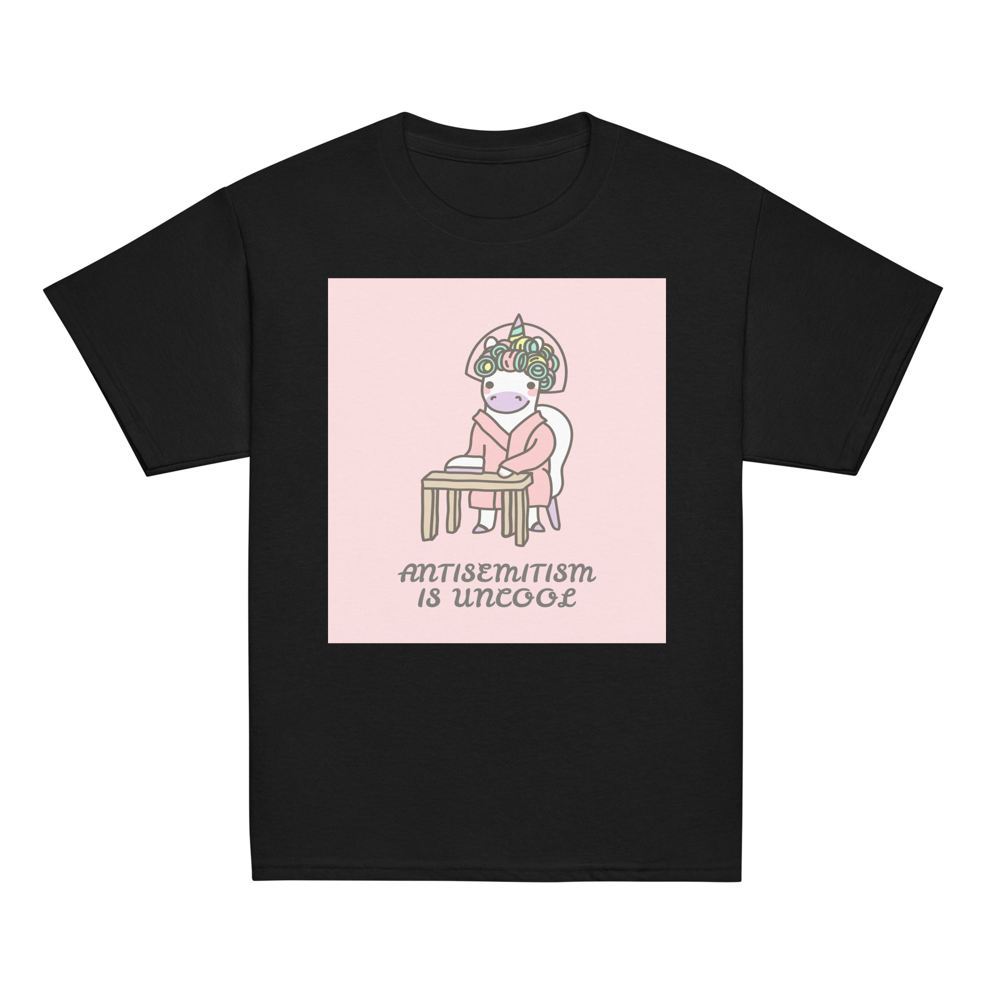 Unicorn Antisemitism Is Uncool | Youth Unisex T-Shirt Jouparty