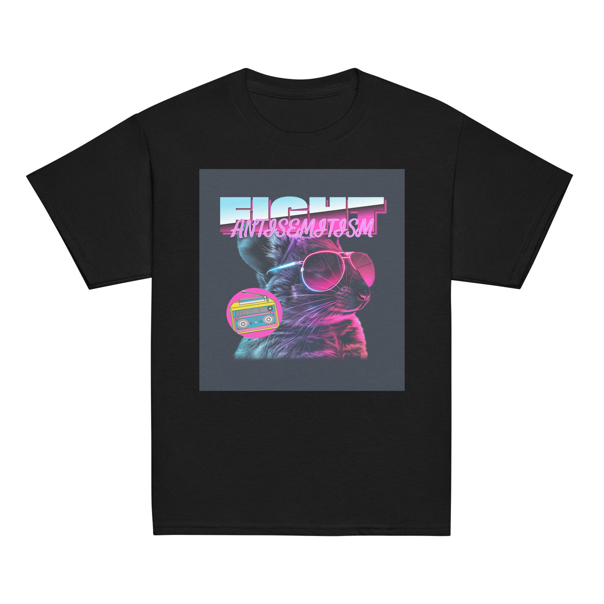 Retro Neon Animal | Youth Unisex T-Shirt Jouparty