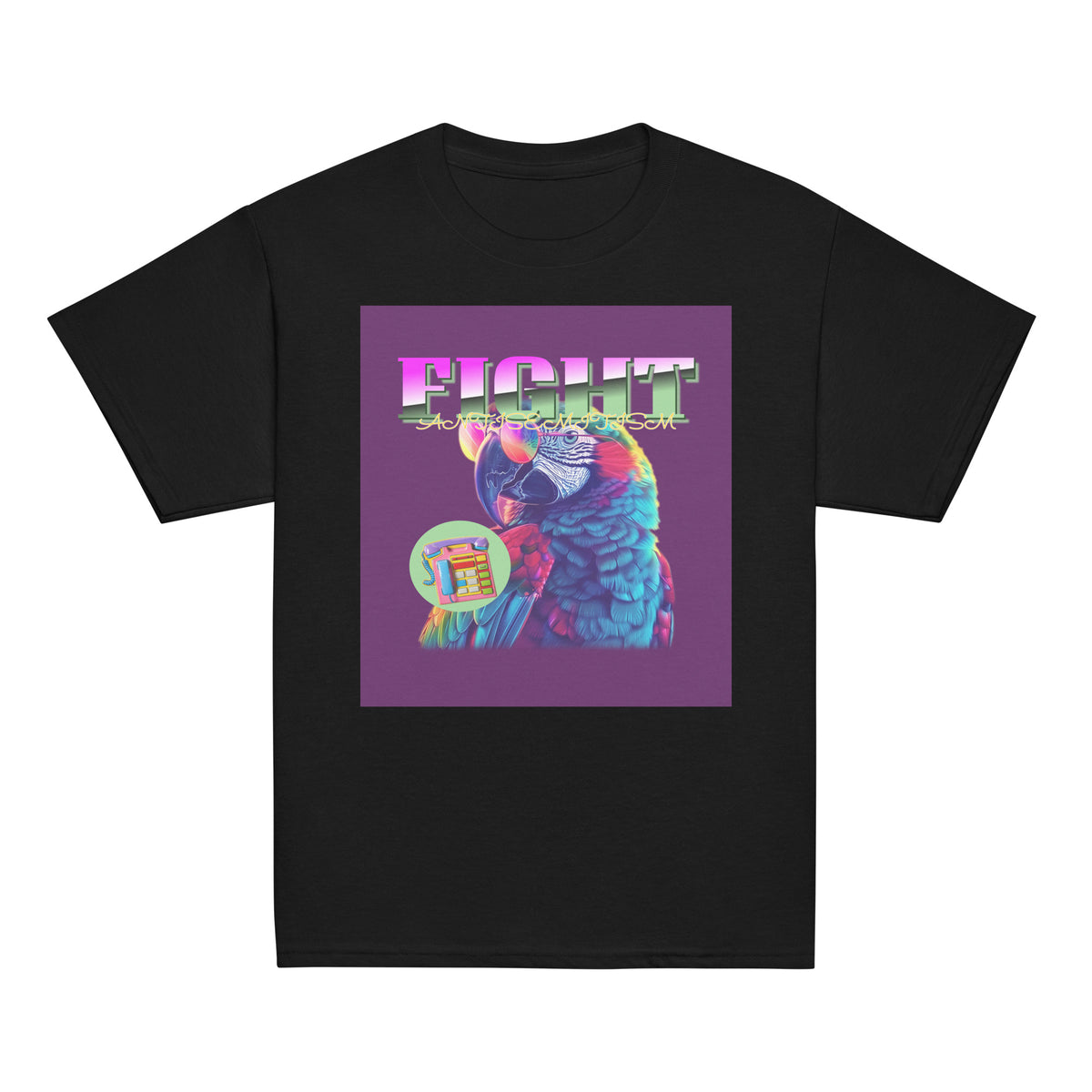 Retro Neon Animal | Youth Unisex T-Shirt Jouparty
