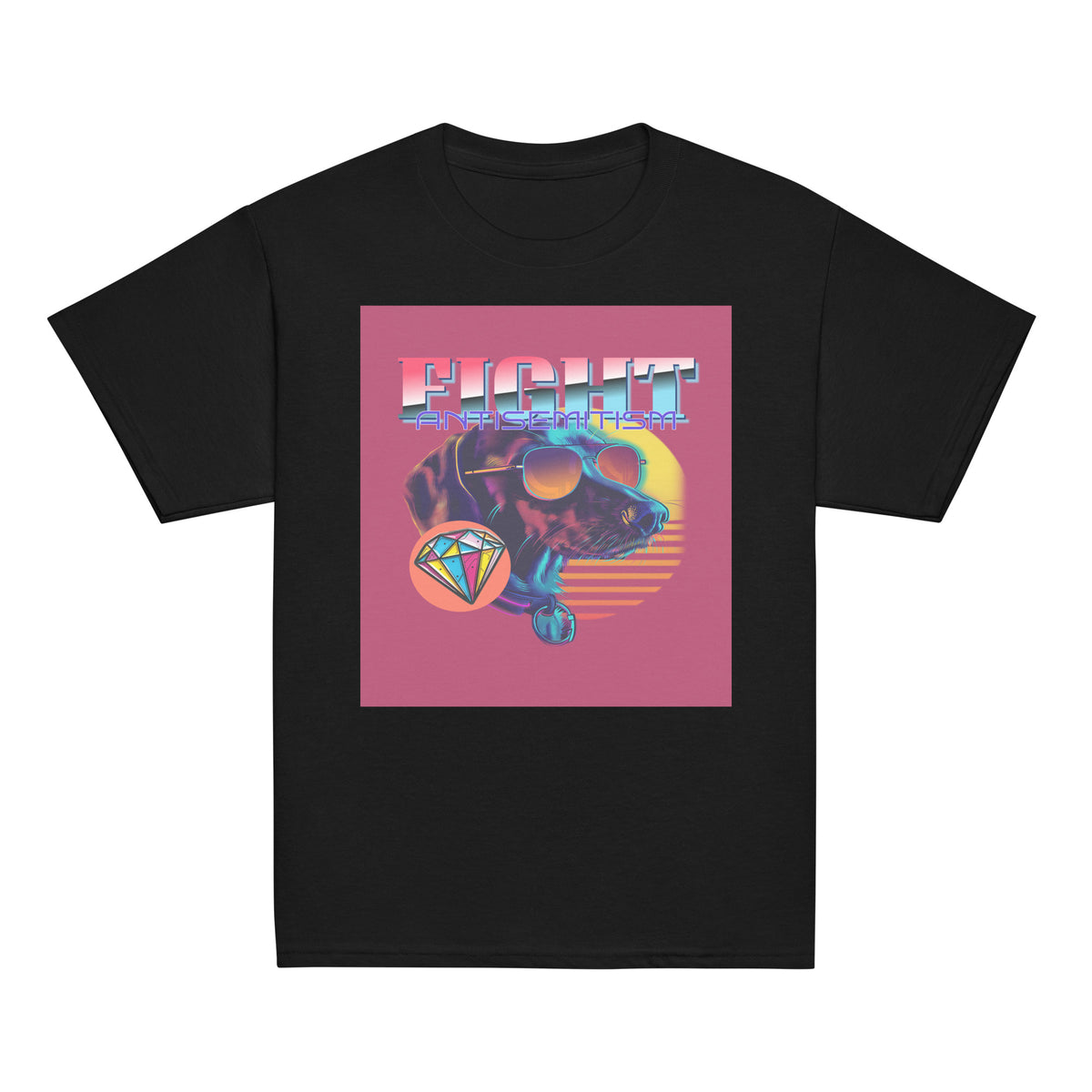 Retro Neon Animal | Youth Unisex T-Shirt Jouparty