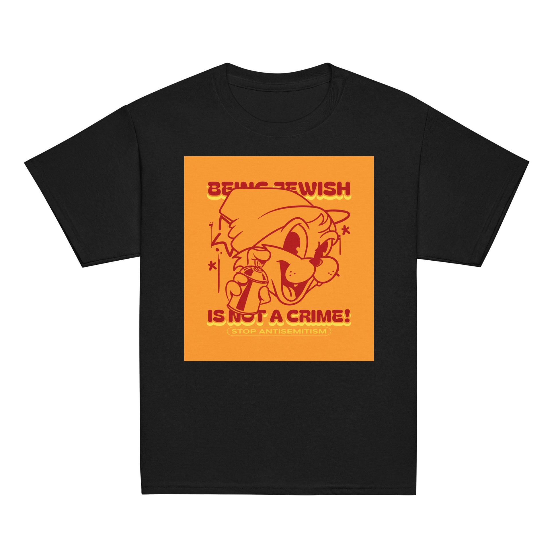 Streetart Graffiti Cartoon | Antisemitism | Youth Unisex T-Shirt Jouparty