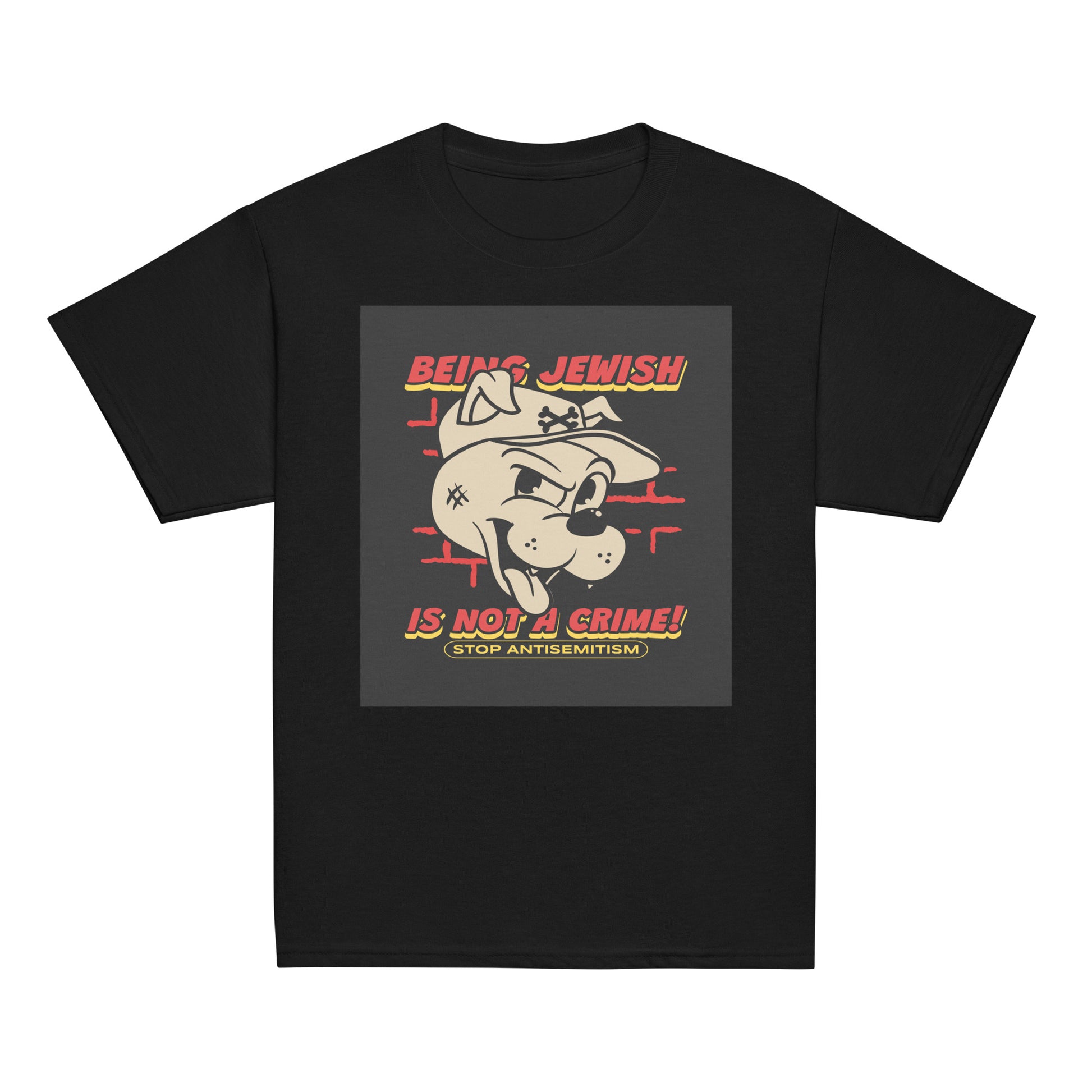 Streetart Graffiti Cartoon | Antisemitism | Youth Unisex T-Shirt Jouparty