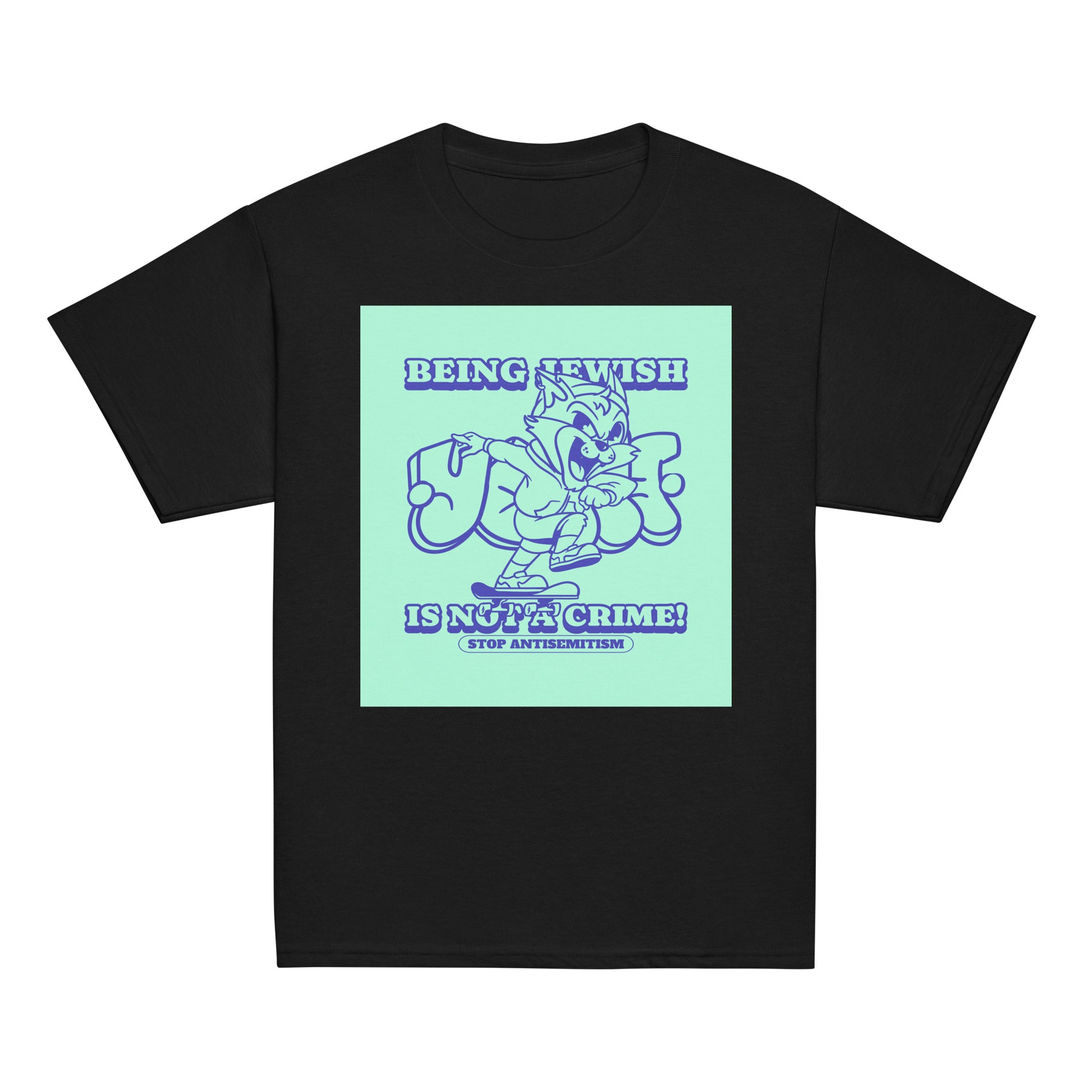 Streetart Graffiti Cartoon | Antisemitism | Youth Unisex T-Shirt Jouparty