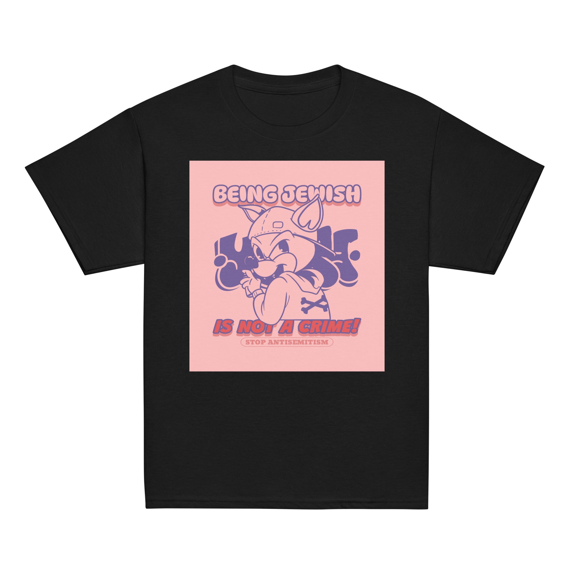 Streetart Graffiti Cartoon | Antisemitism | Youth Unisex T-Shirt Jouparty