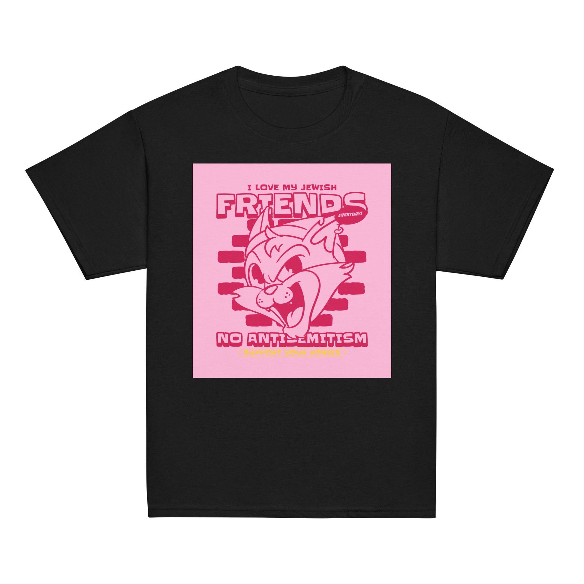 Streetart Graffiti Cartoon | Antisemitism | Youth Unisex T-Shirt Jouparty