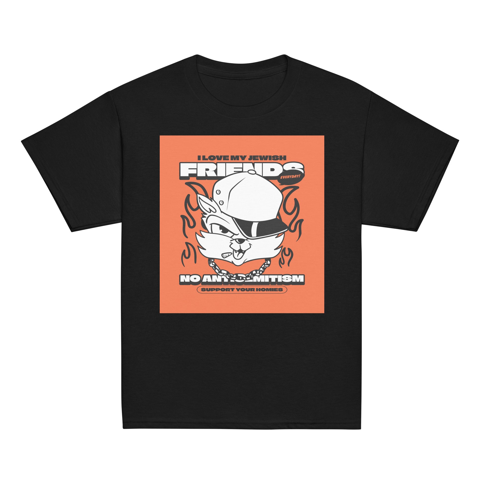 Streetart Graffiti Cartoon | Antisemitism | Youth Unisex T-Shirt Jouparty