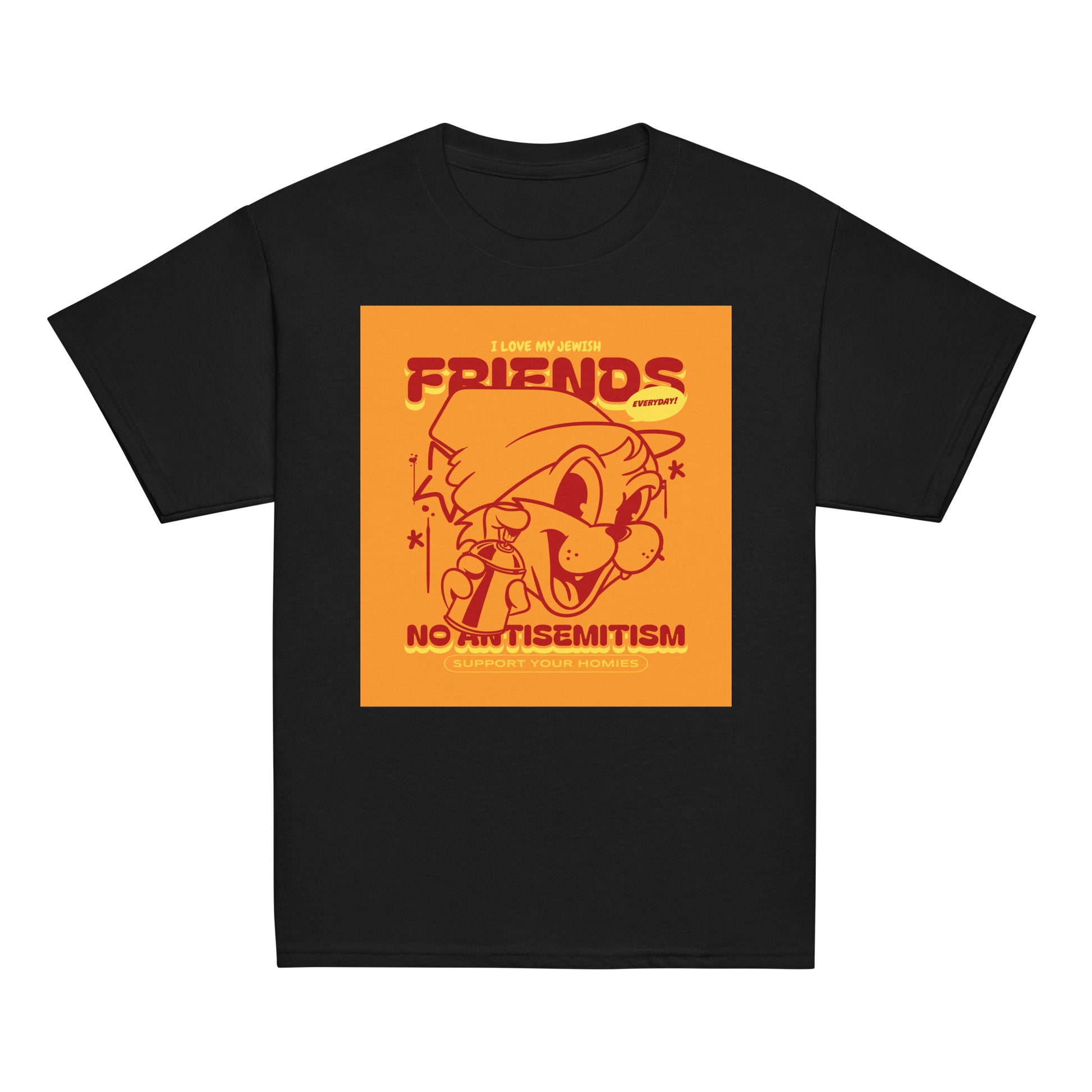 Streetart Graffiti Cartoon | Antisemitism | Youth Unisex T-Shirt Jouparty