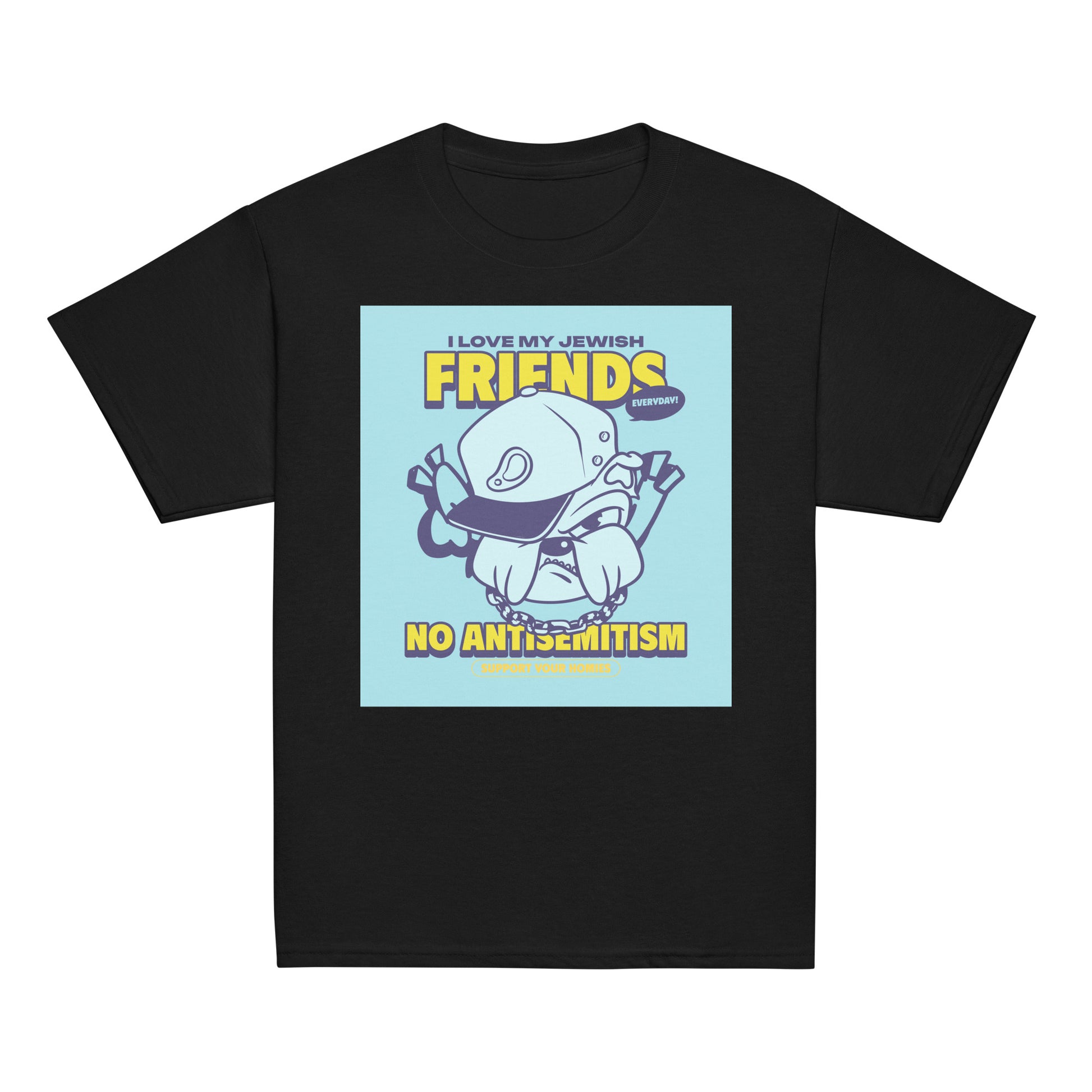 Streetart Graffiti Cartoon | Antisemitism | Youth Unisex T-Shirt Jouparty