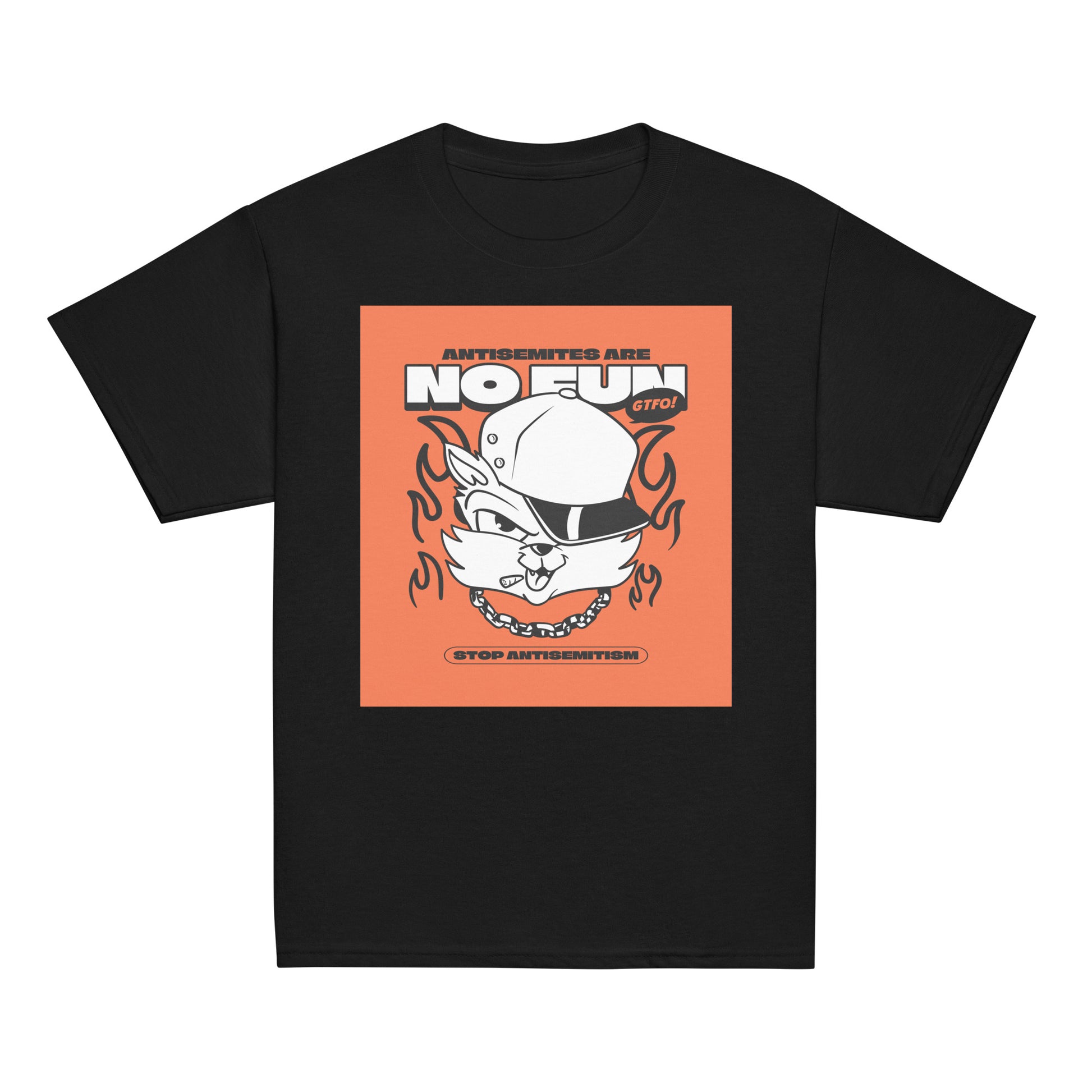 Streetart Graffiti Cartoon | Antisemitism | Youth Unisex T-Shirt Jouparty