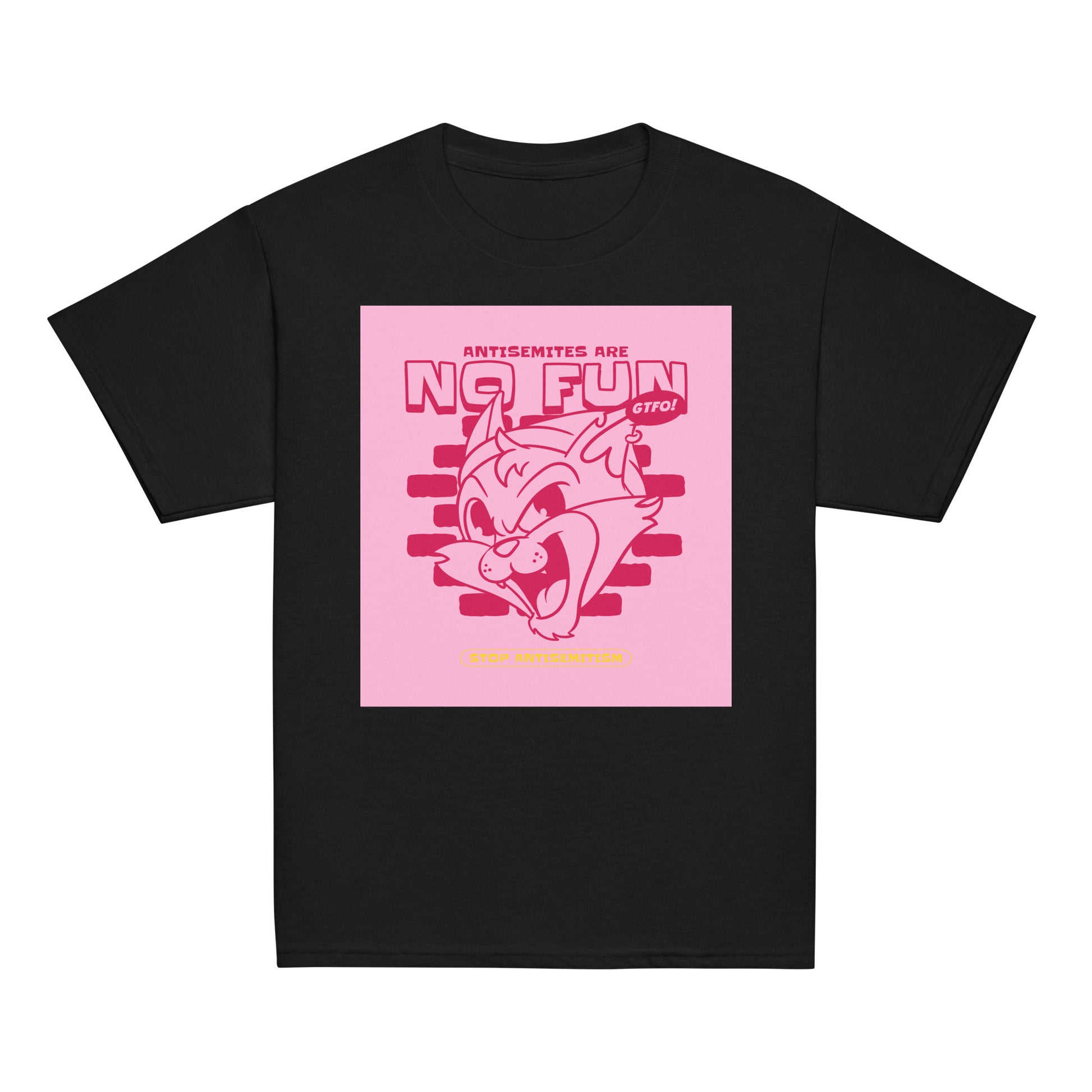 Streetart Graffiti Cartoon | Antisemitism | Youth Unisex T-Shirt Jouparty