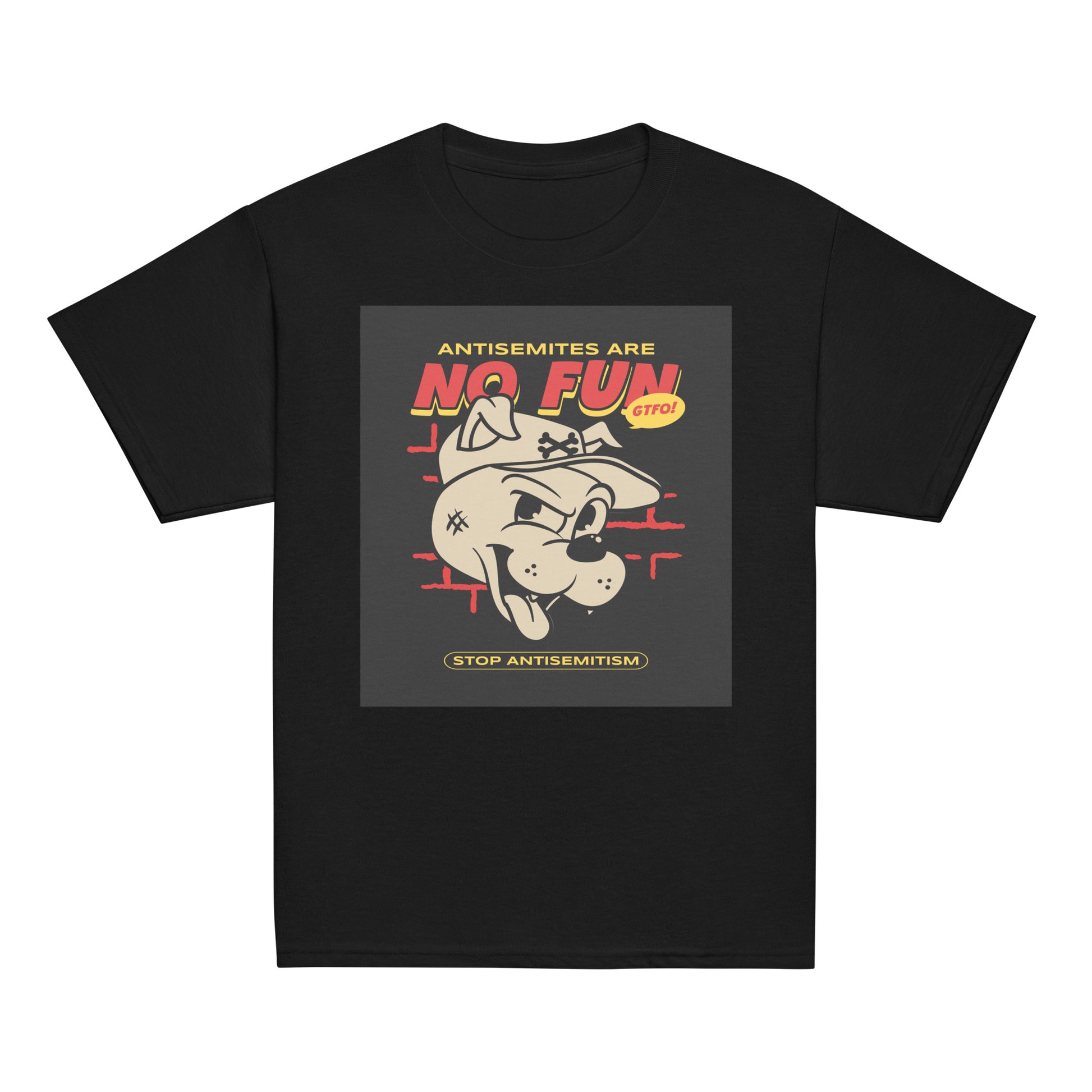 Streetart Graffiti Cartoon | Antisemitism | Youth Unisex T-Shirt Jouparty