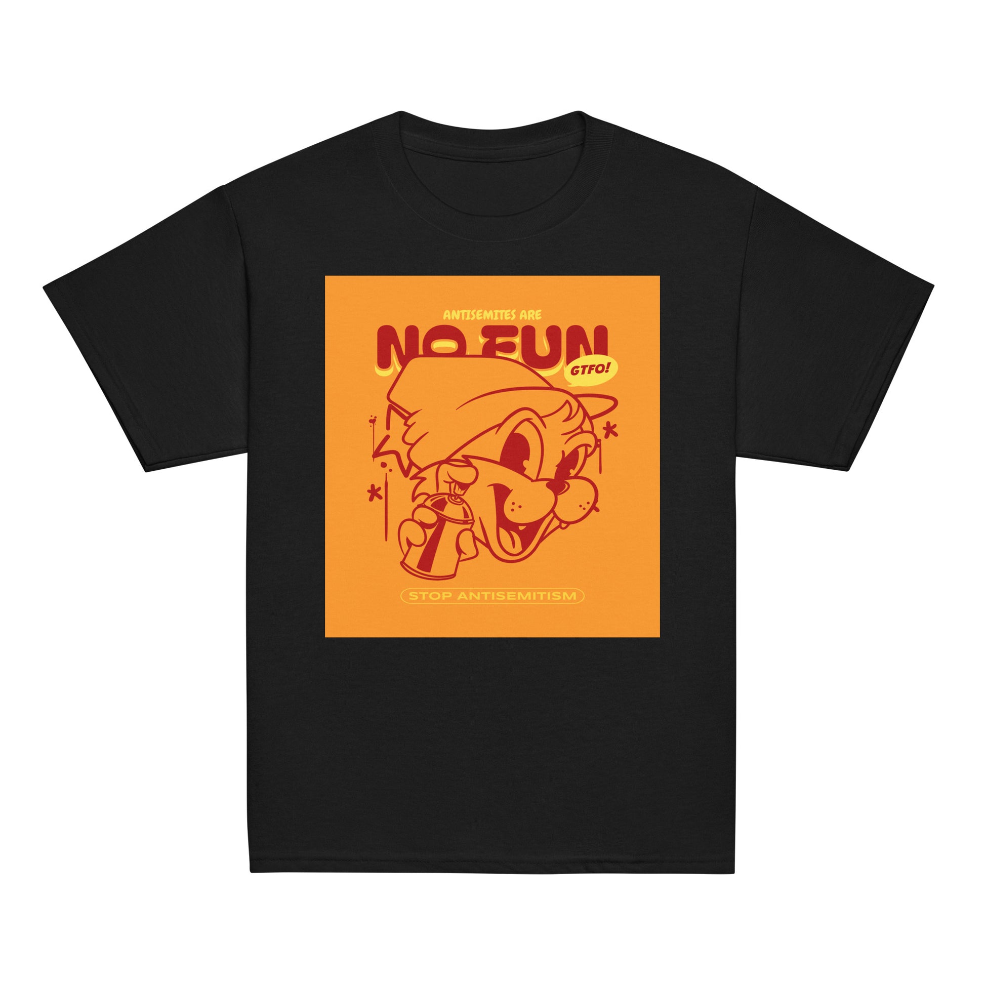Streetart Graffiti Cartoon | Antisemitism | Youth Unisex T-Shirt Jouparty