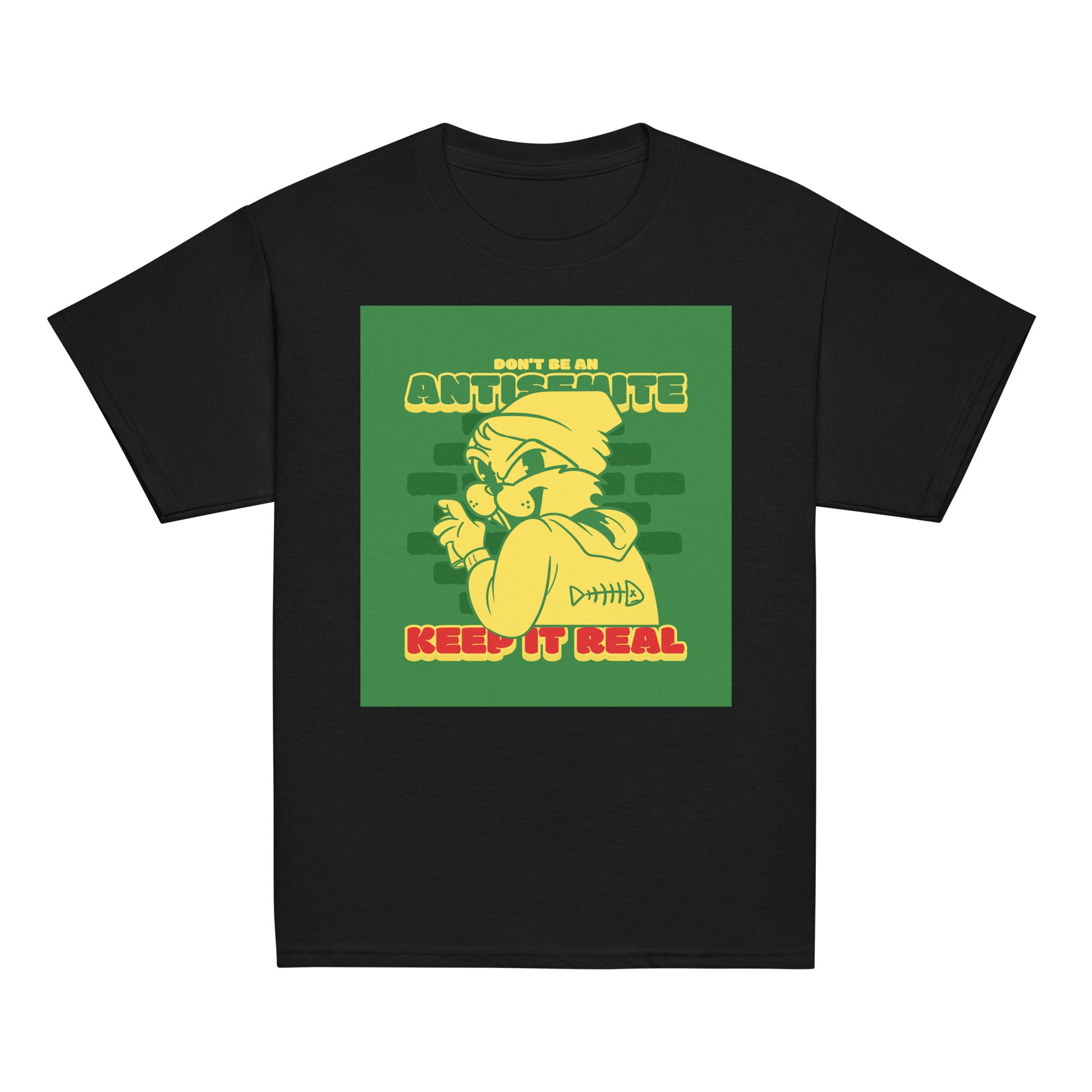 Streetart Graffiti Cartoon | Antisemitism | Youth Unisex T-Shirt Jouparty