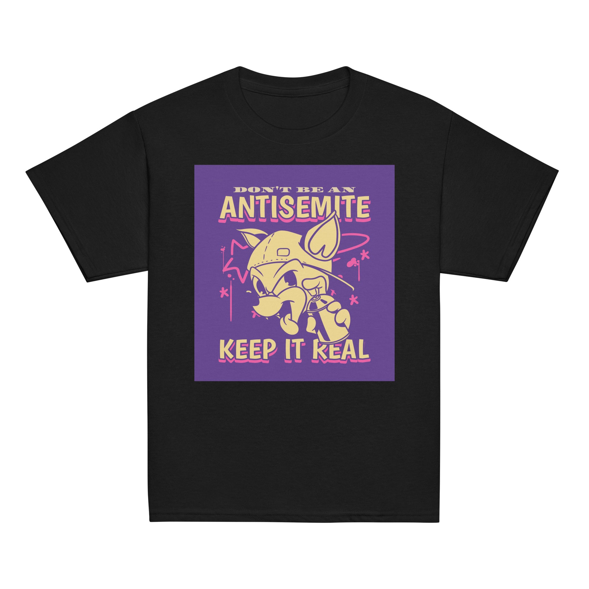 Streetart Graffiti Cartoon | Antisemitism | Youth Unisex T-Shirt Jouparty