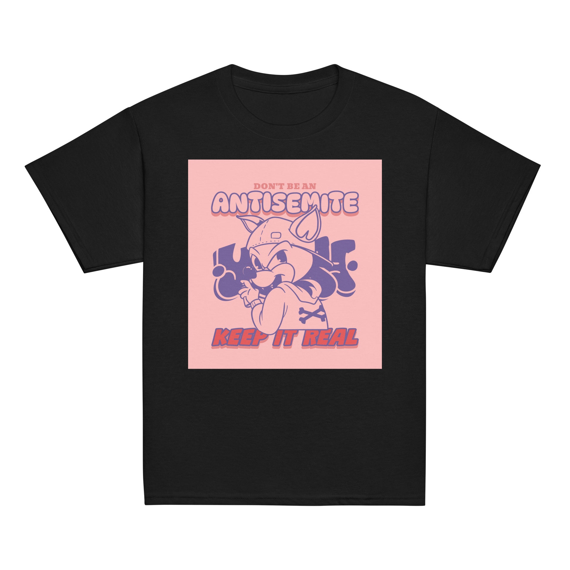 Streetart Graffiti Cartoon | Antisemitism | Youth Unisex T-Shirt Jouparty