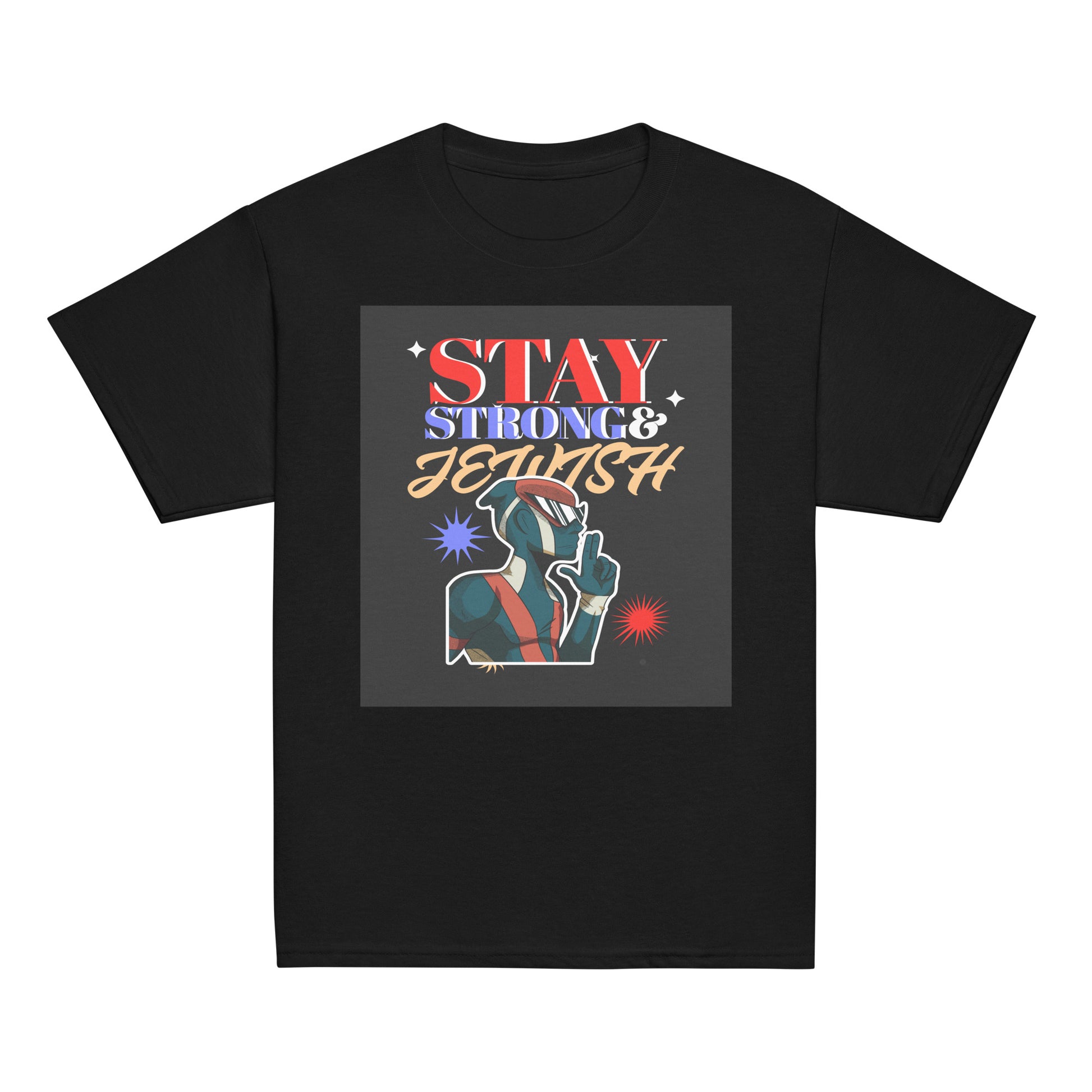 Strong & Jewish | Youth Unisex T-Shirt Jouparty