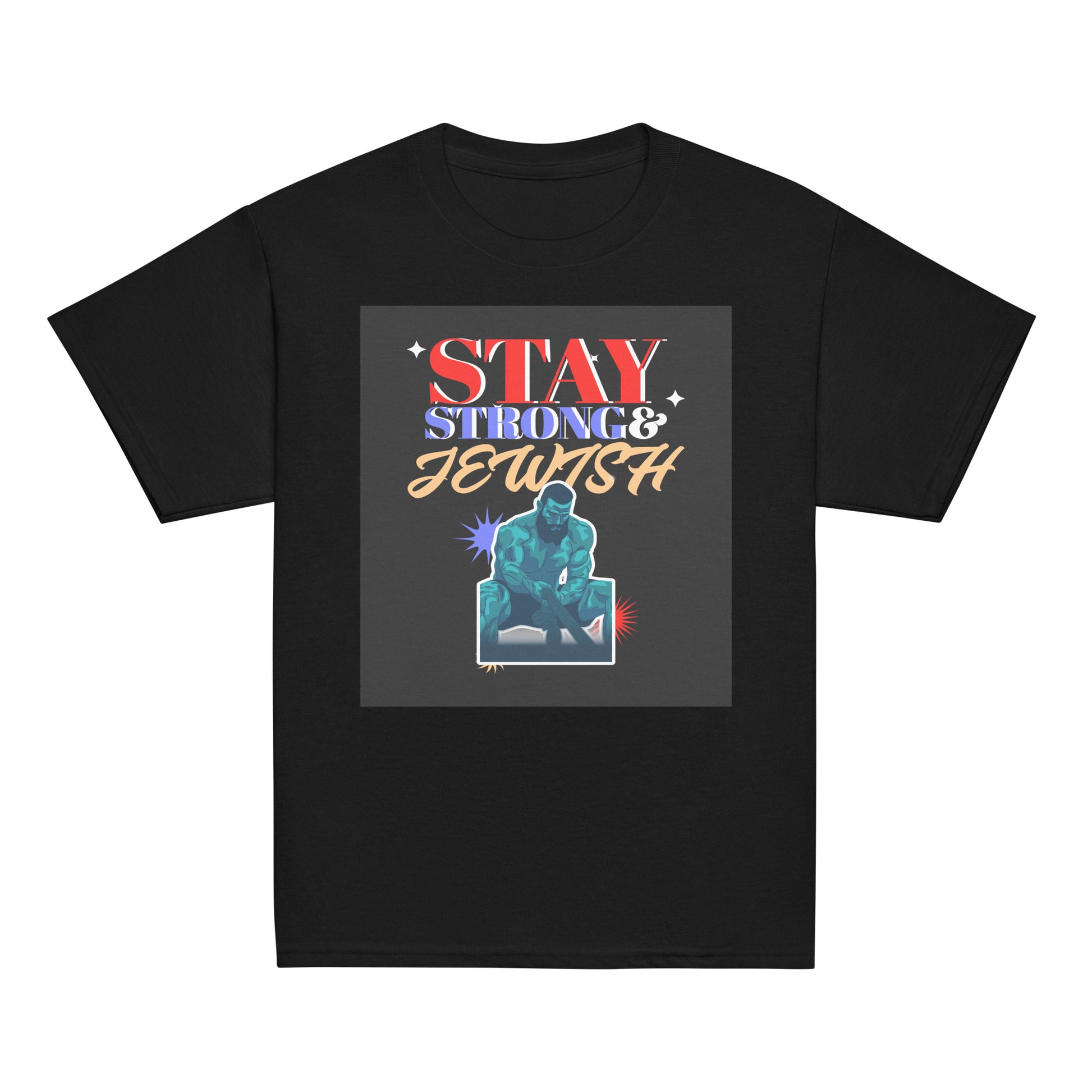 Strong & Jewish | Youth Unisex T-Shirt Jouparty