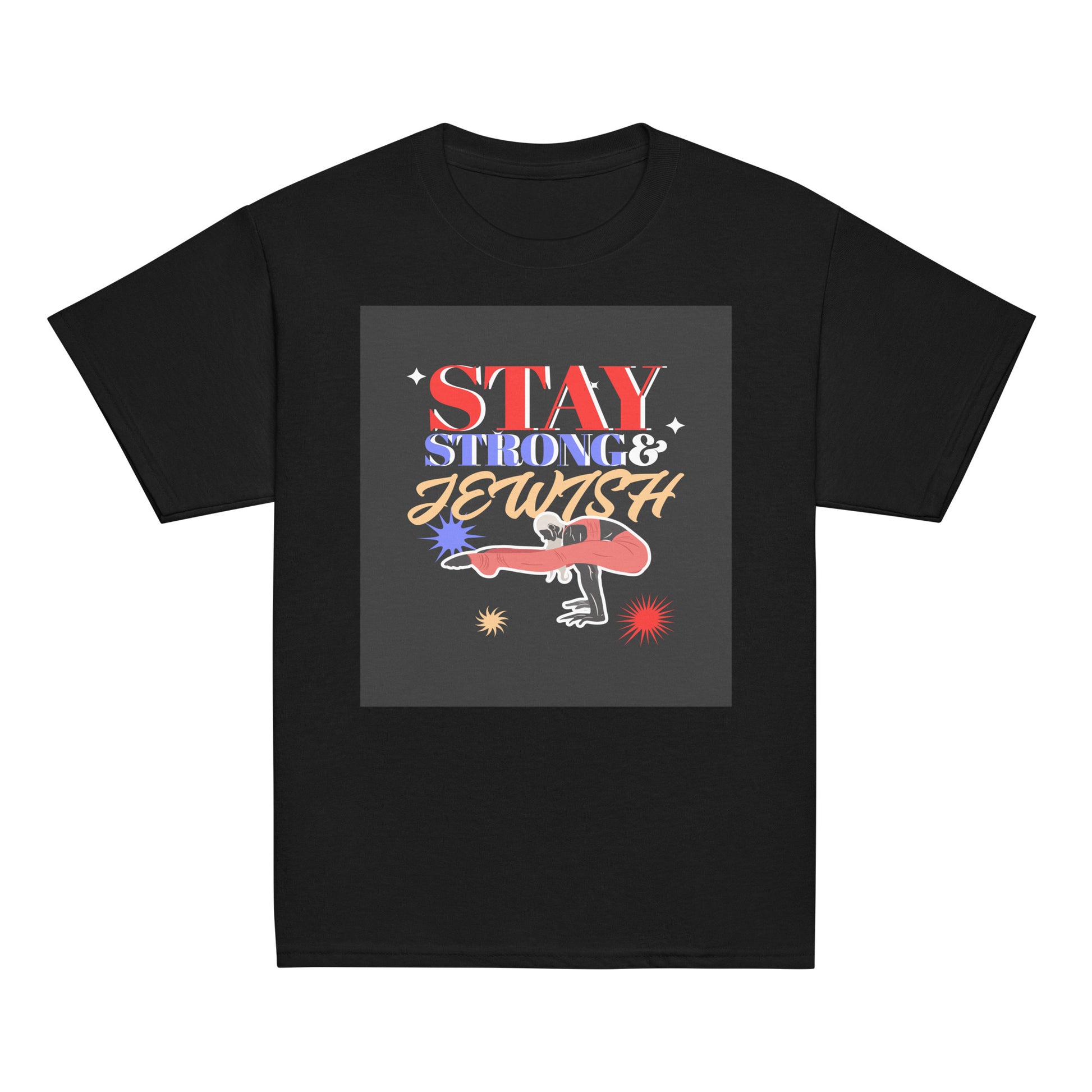 Strong & Jewish | Youth Unisex T-Shirt Jouparty