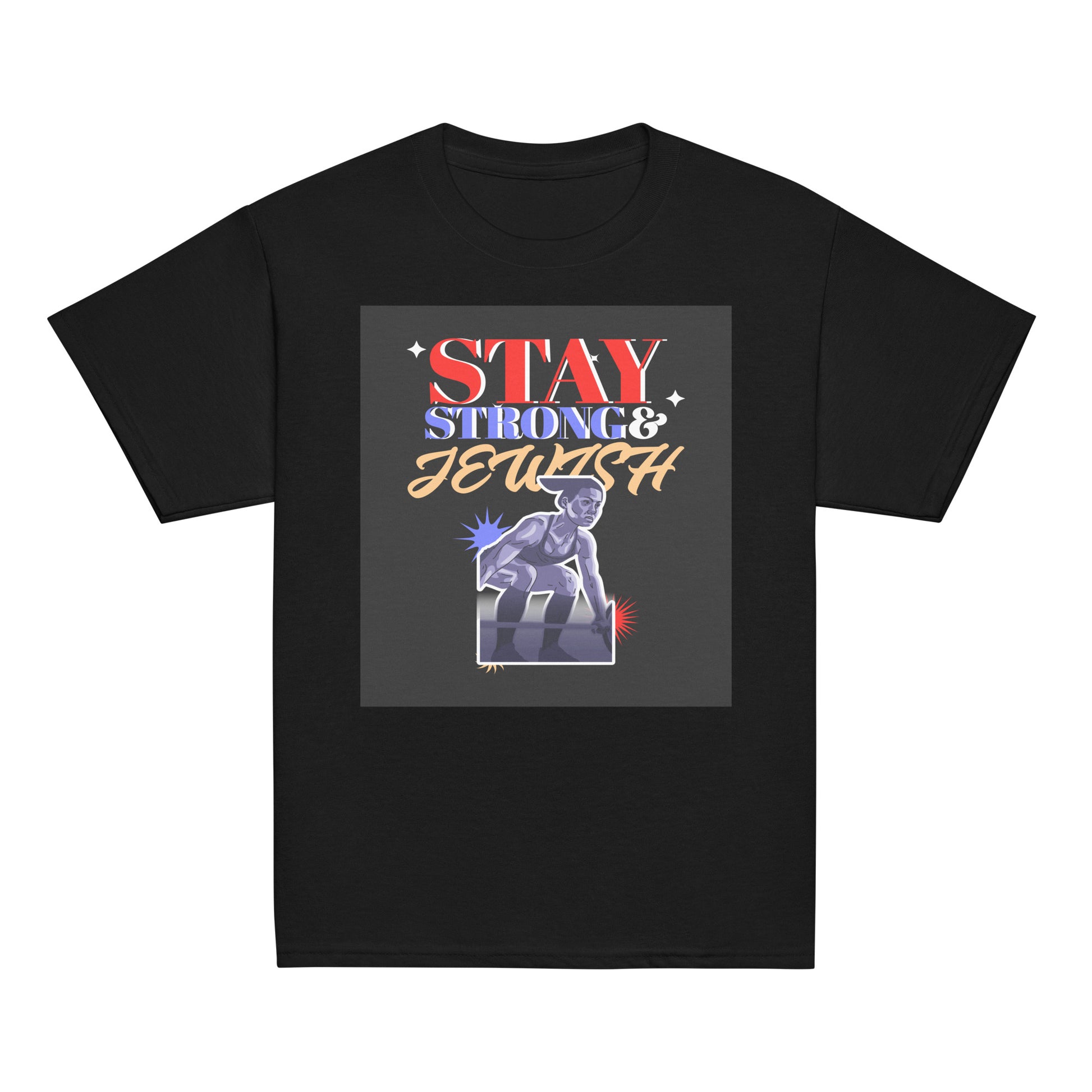 Strong & Jewish | Youth Unisex T-Shirt Jouparty