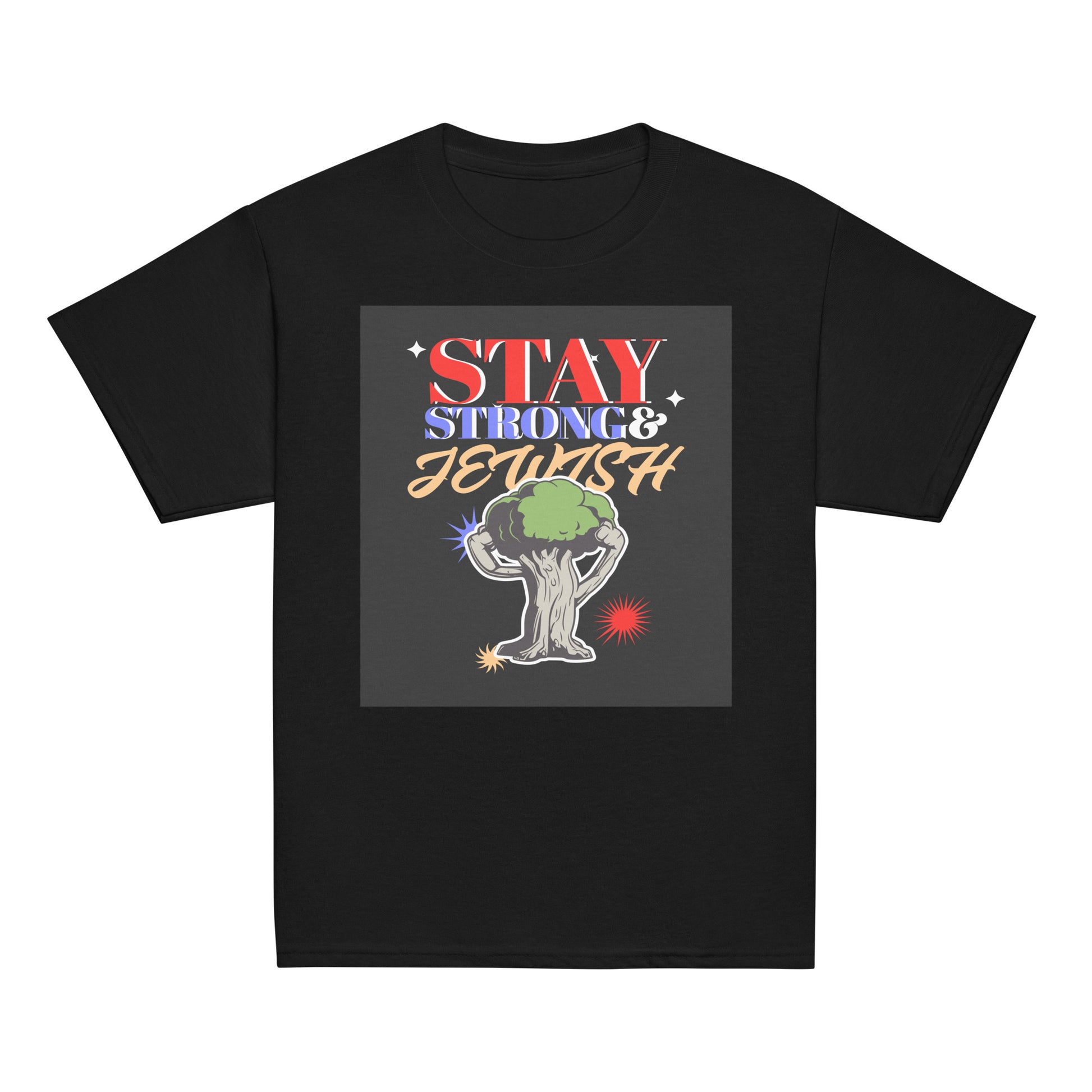 Strong & Jewish | Youth Unisex T-Shirt Jouparty