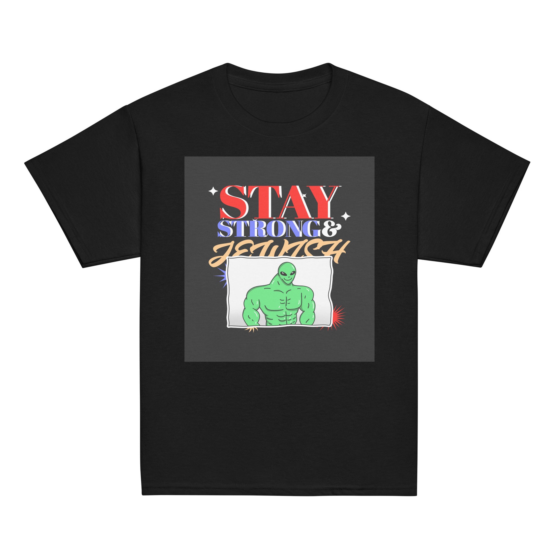 Strong & Jewish | Youth Unisex T-Shirt Jouparty