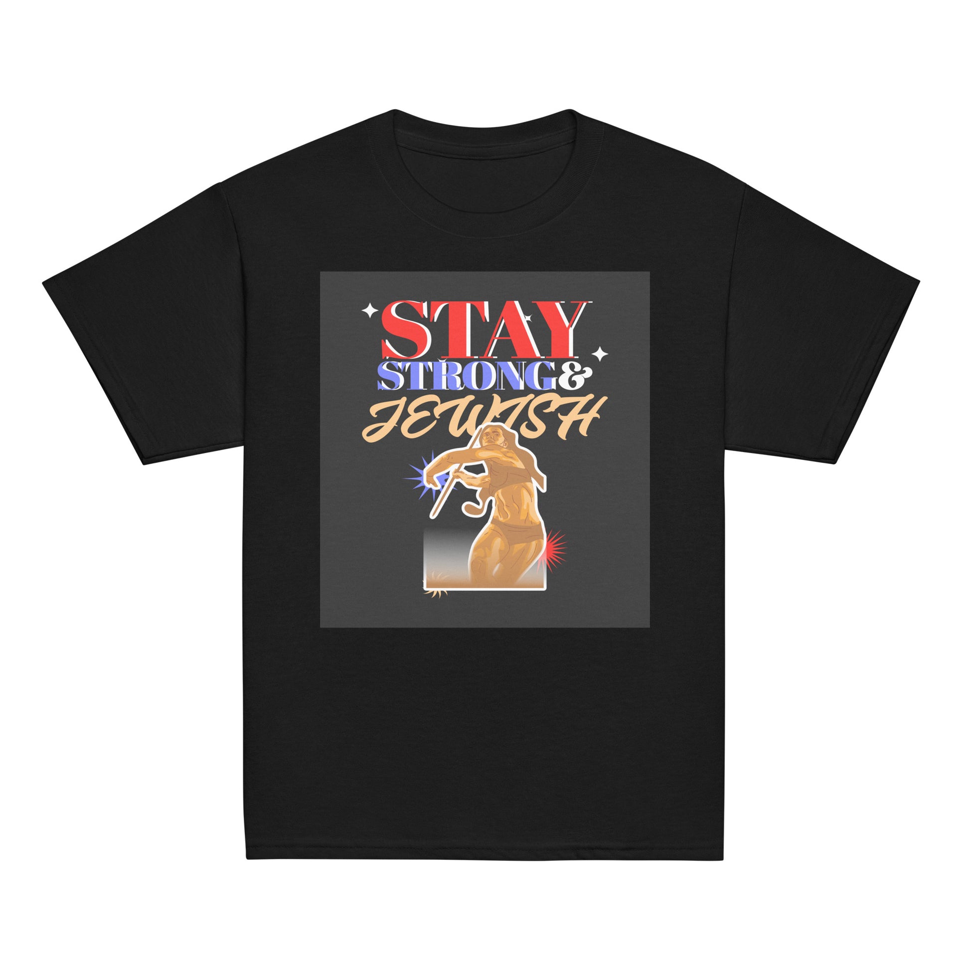Strong & Jewish | Youth Unisex T-Shirt Jouparty