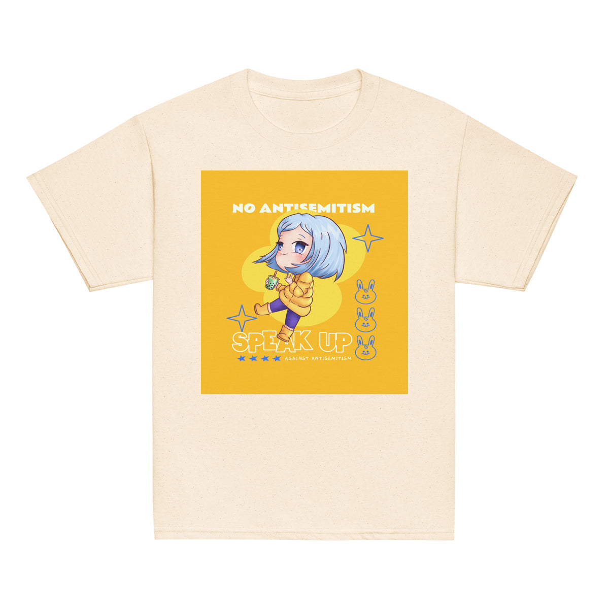 Speak Up | Antisemitism | Youth Unisex T-Shirt Jouparty