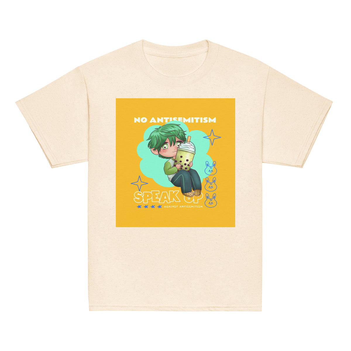 Speak Up | Antisemitism | Youth Unisex T-Shirt Jouparty