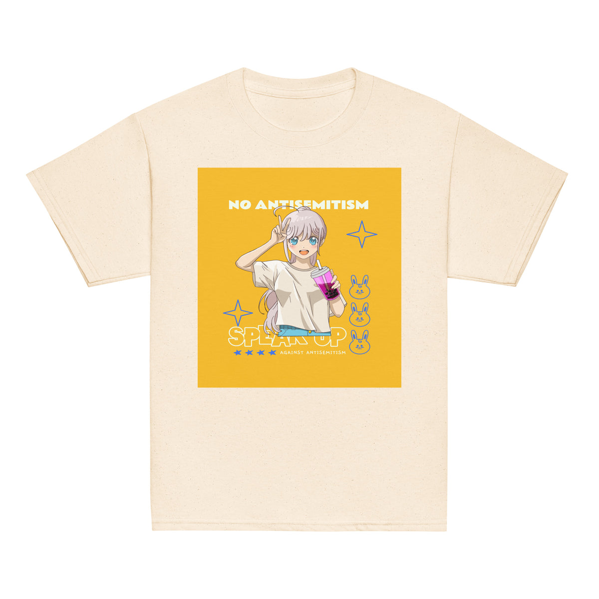 Speak Up | Antisemitism | Youth Unisex T-Shirt Jouparty