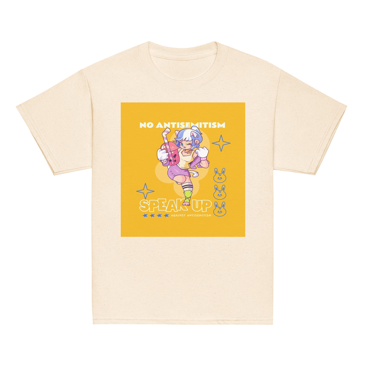 Speak Up | Antisemitism | Youth Unisex T-Shirt Jouparty