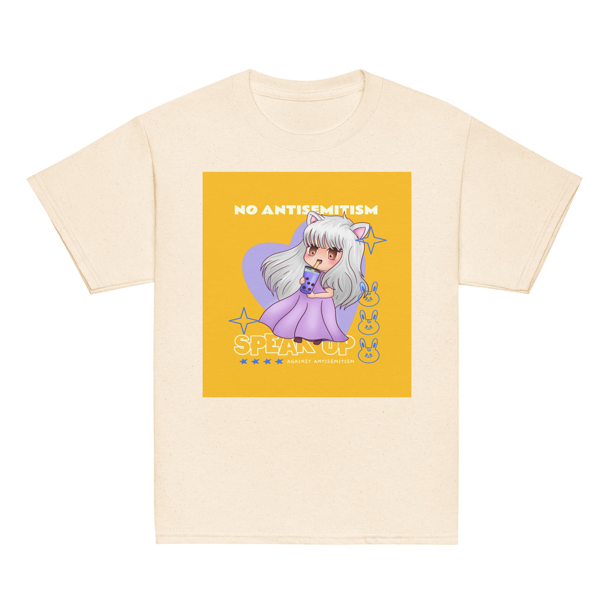 Speak Up | Antisemitism | Youth Unisex T-Shirt Jouparty