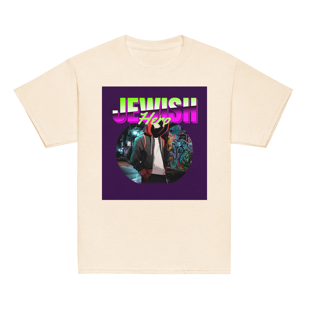 Jewish Hero | Youth Unisex T-Shirt Jouparty