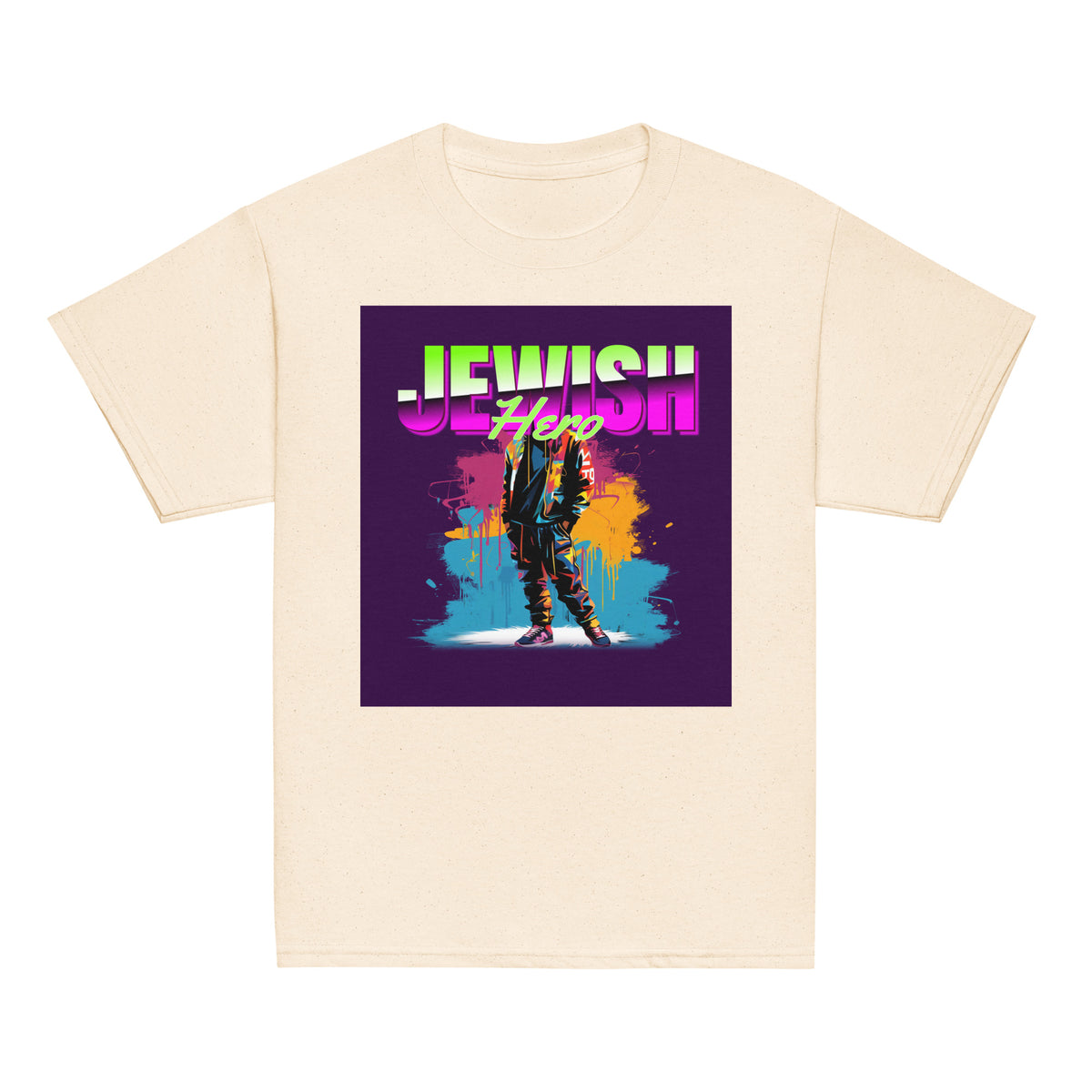 Jewish Hero | Youth Unisex T-Shirt Jouparty