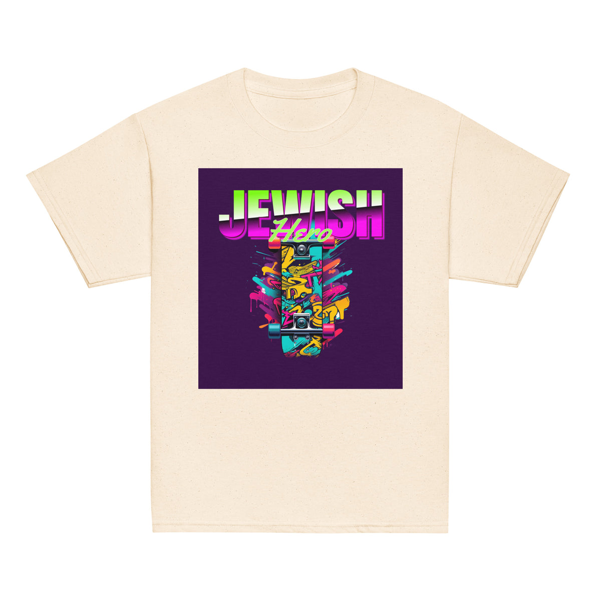 Jewish Hero | Youth Unisex T-Shirt Jouparty
